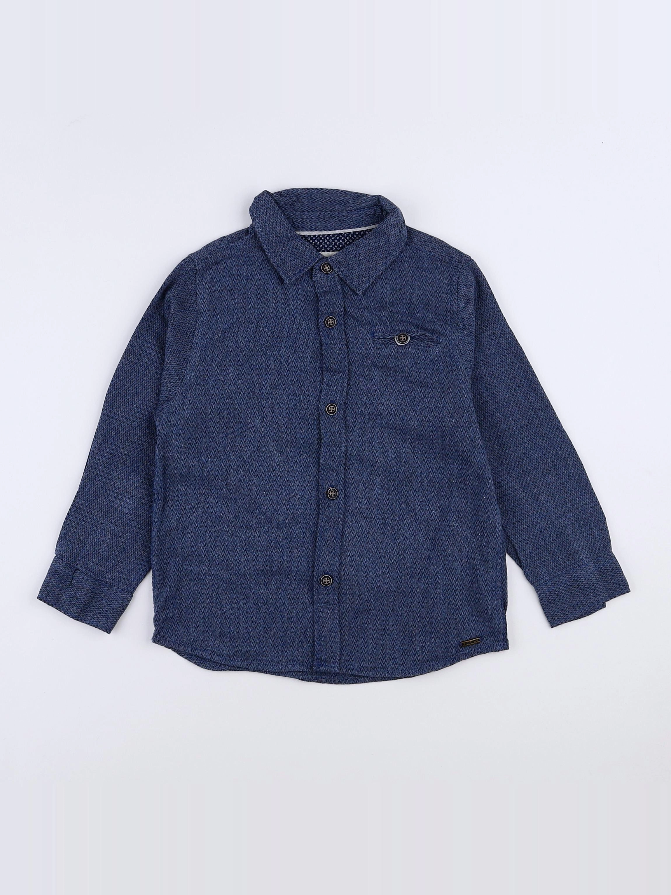 Zara - chemise bleu - 4 ans