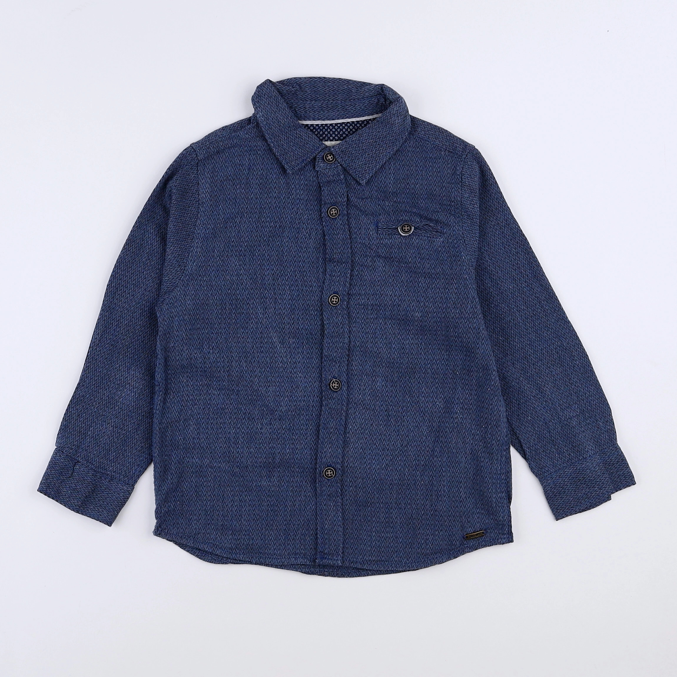 Zara - chemise bleu - 4 ans