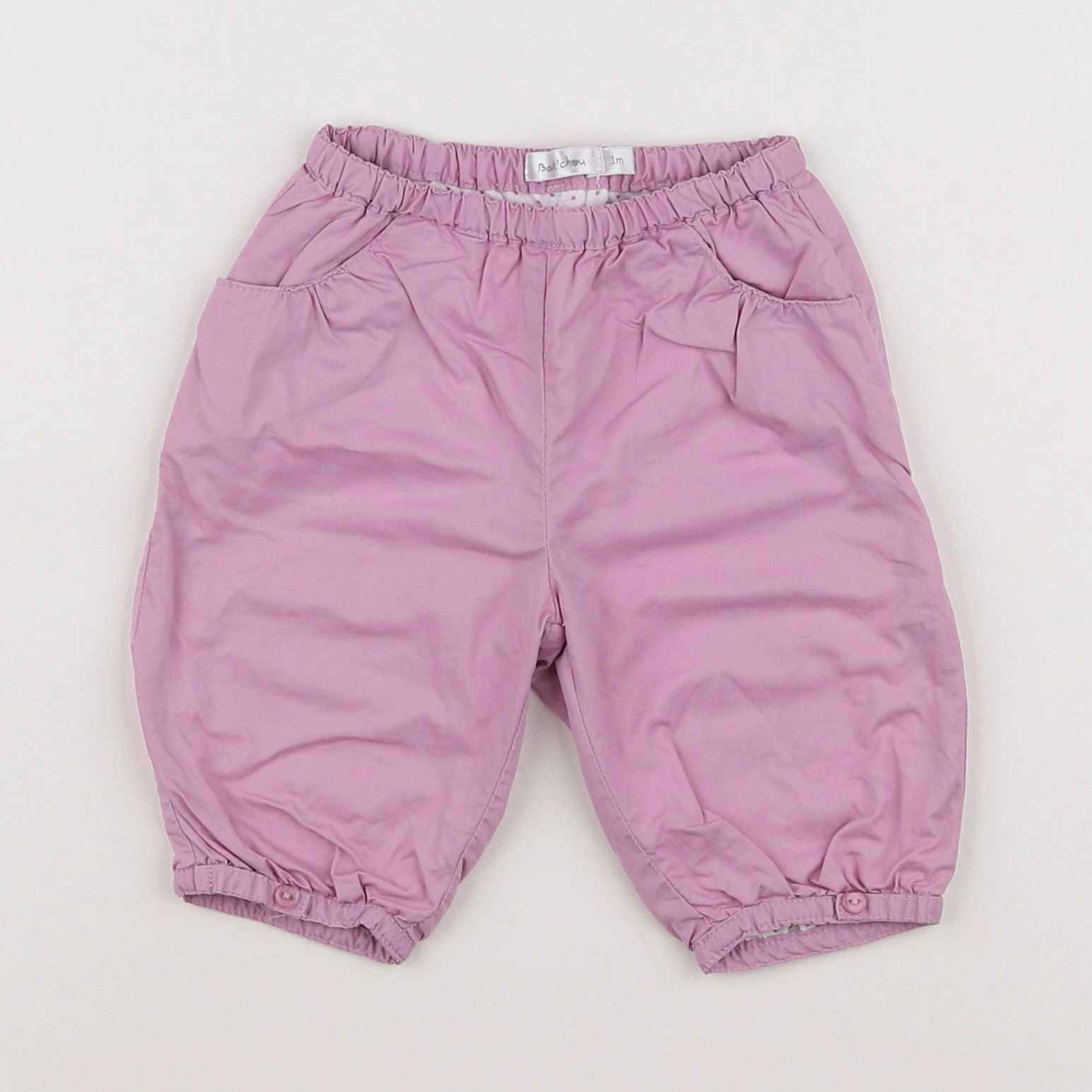 Boutchou - sarouel rose - 1 mois
