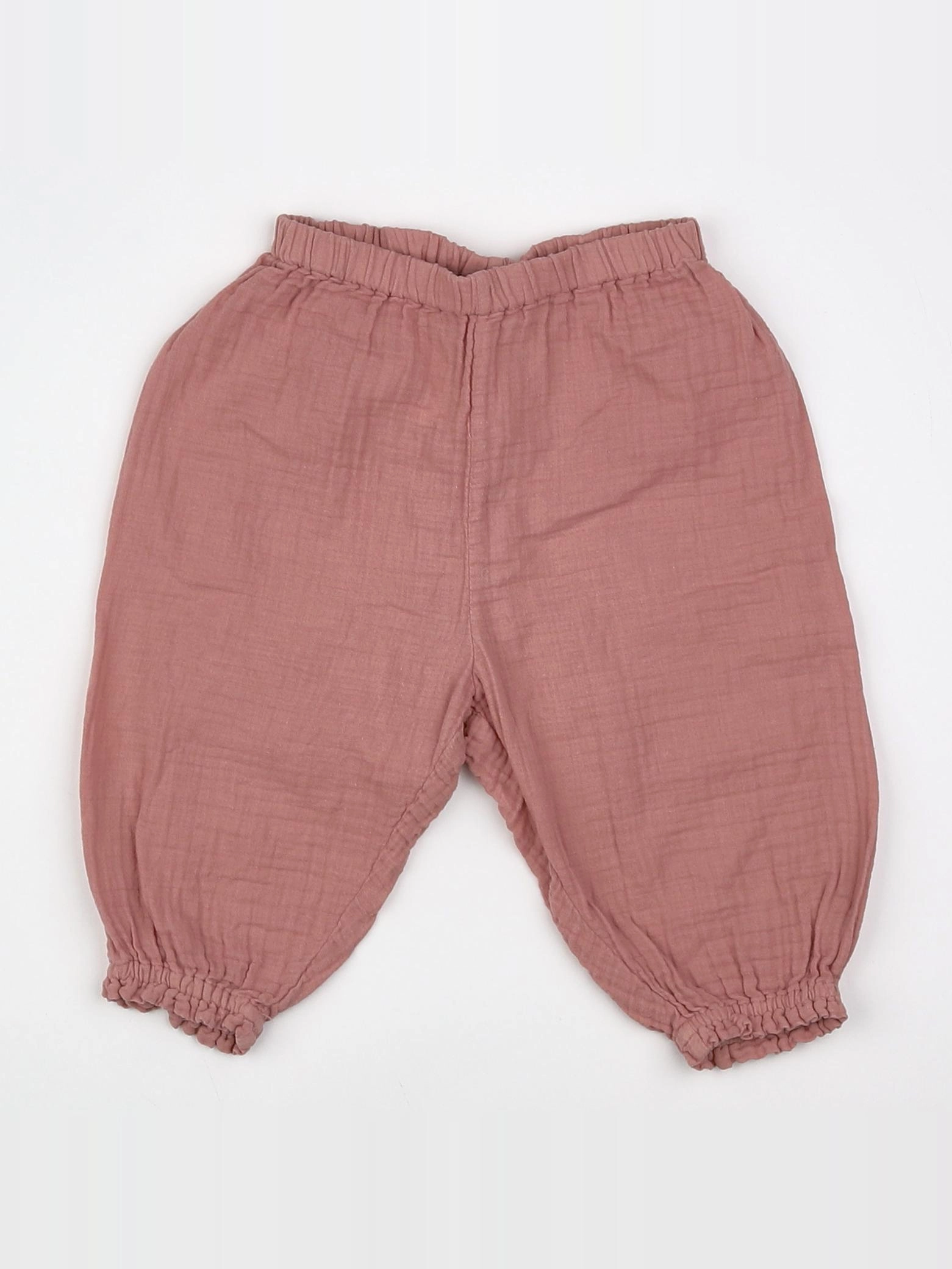 Bonton - sarouel rose - 6 mois
