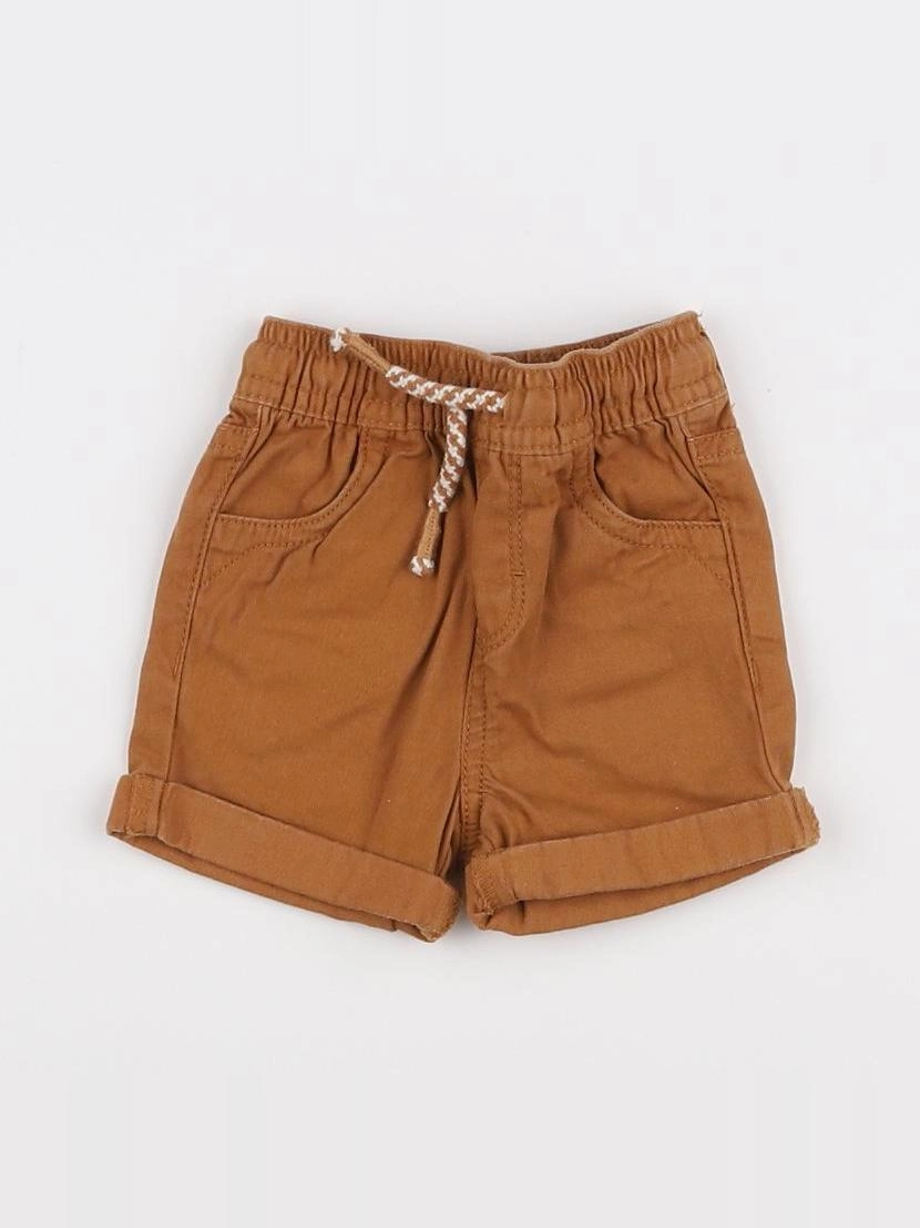 Vertbaudet - short marron - 3 mois