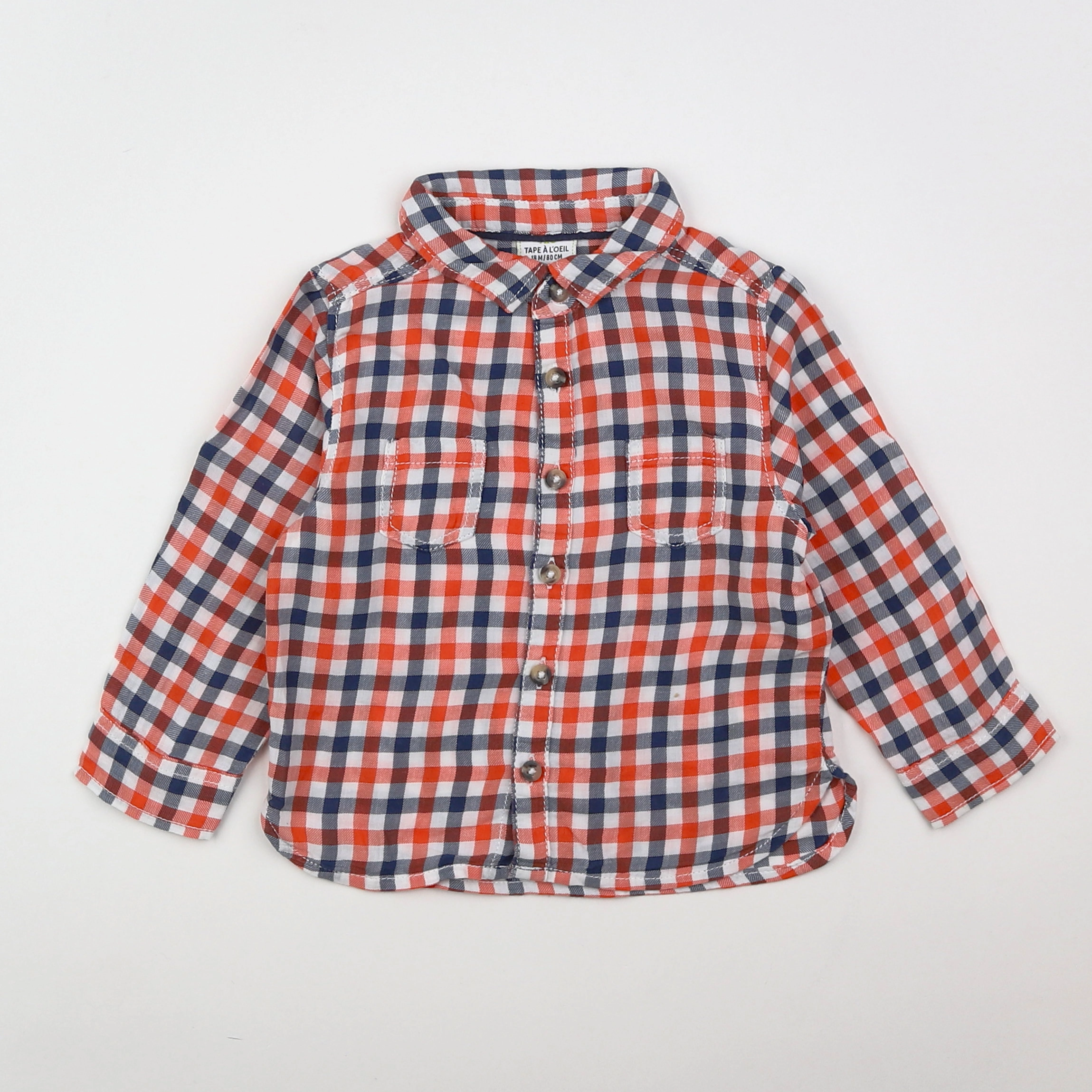 Tape à l'oeil - chemise multicolore - 18 mois