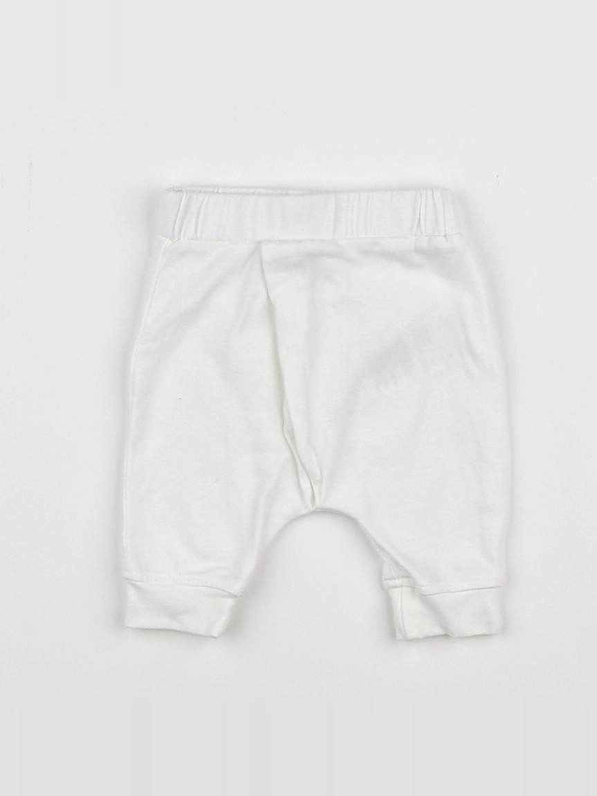 Vertbaudet - legging blanc - 1 mois