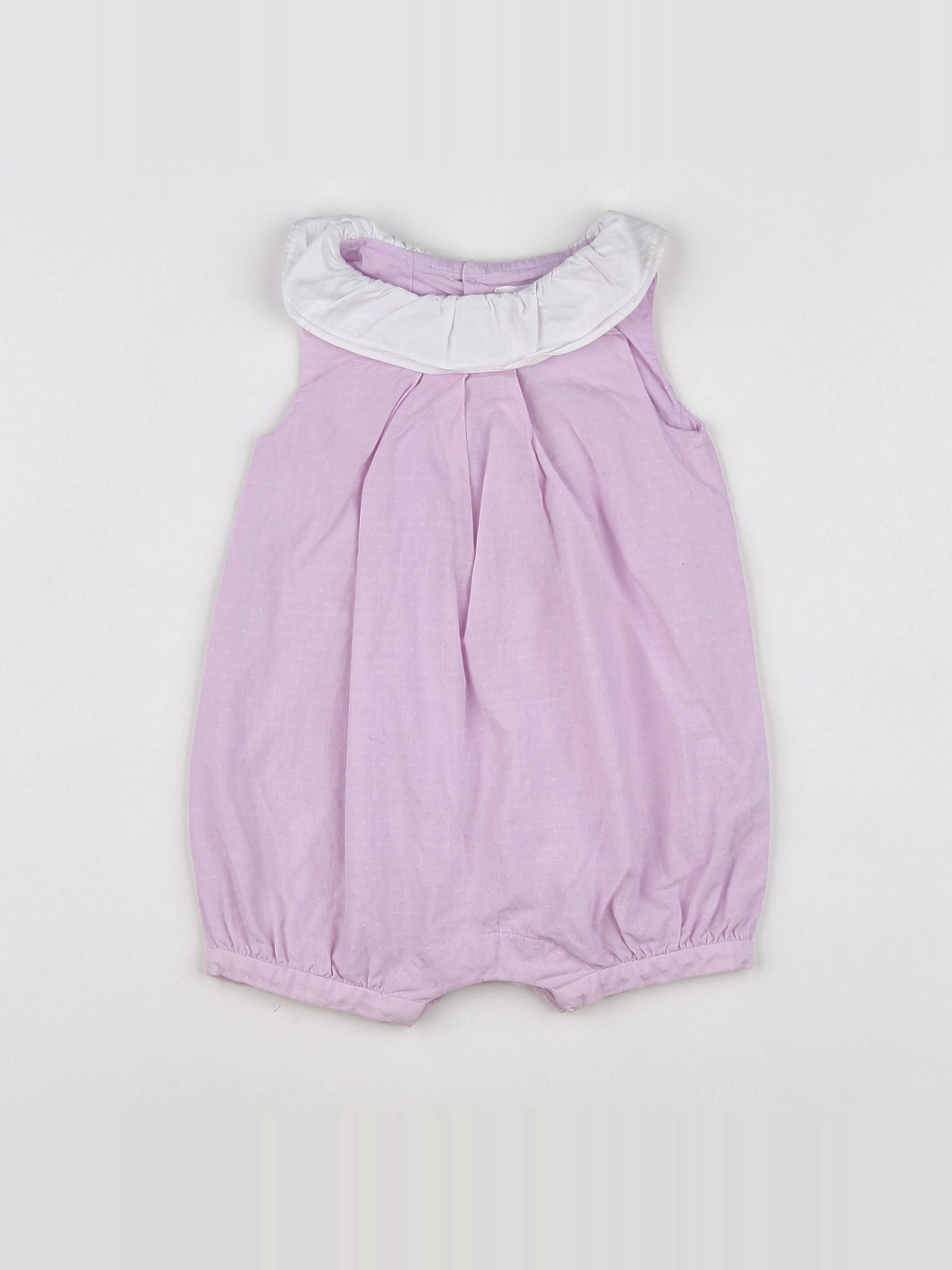 Jacadi - combinaison rose - 3 mois