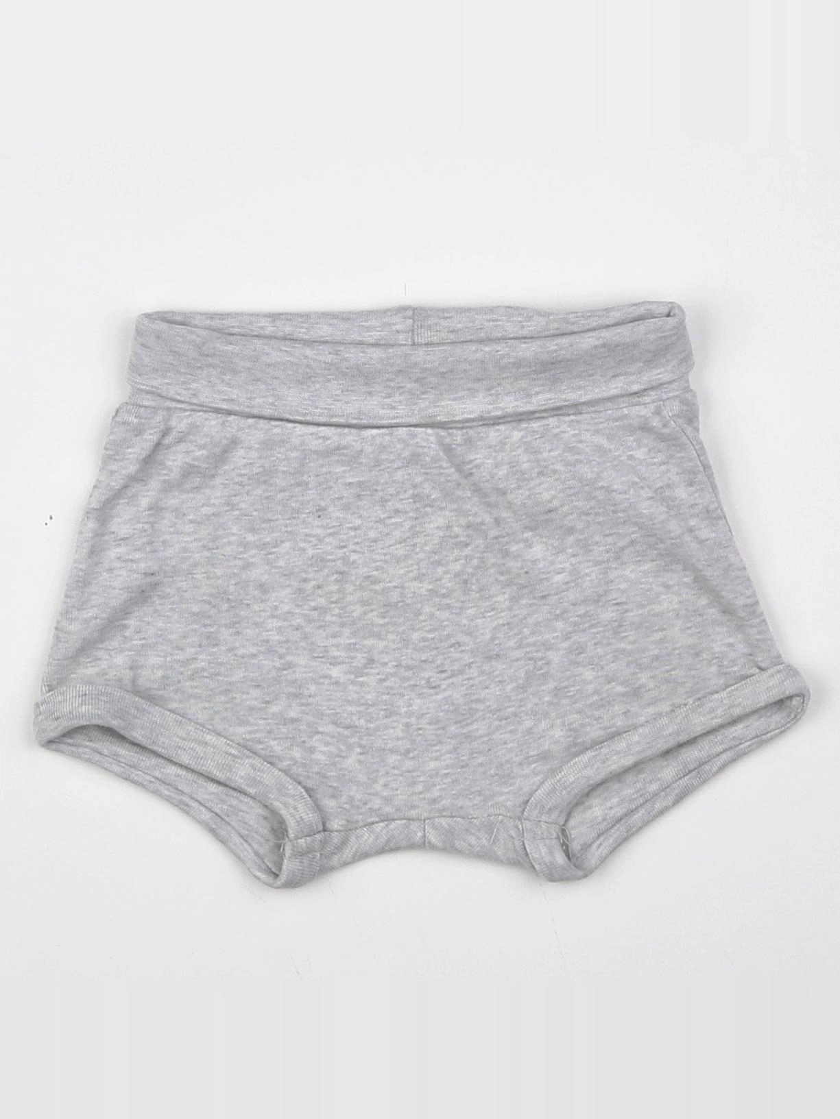 H&M - short gris - 3 mois