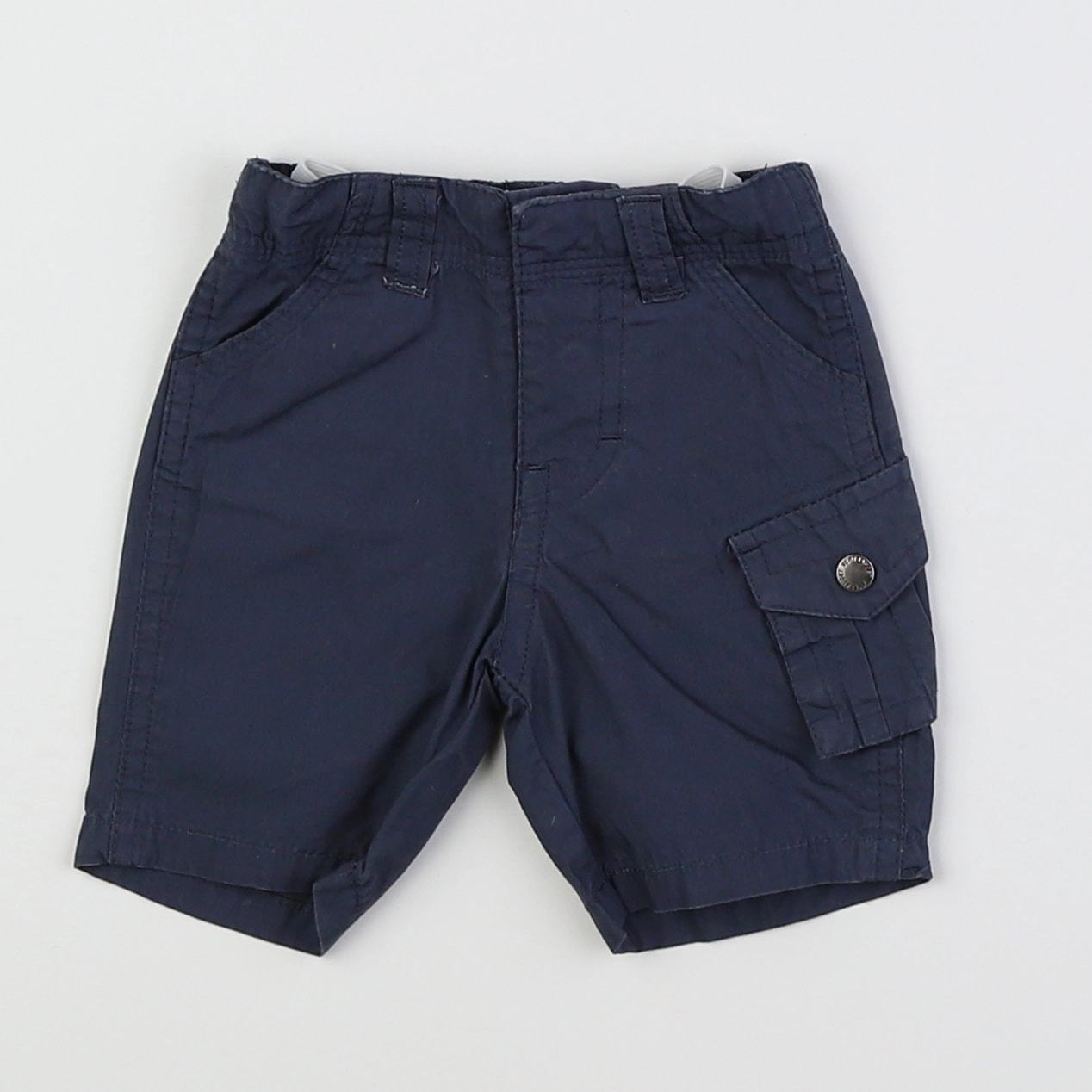 Vertbaudet - short bleu - 3 mois