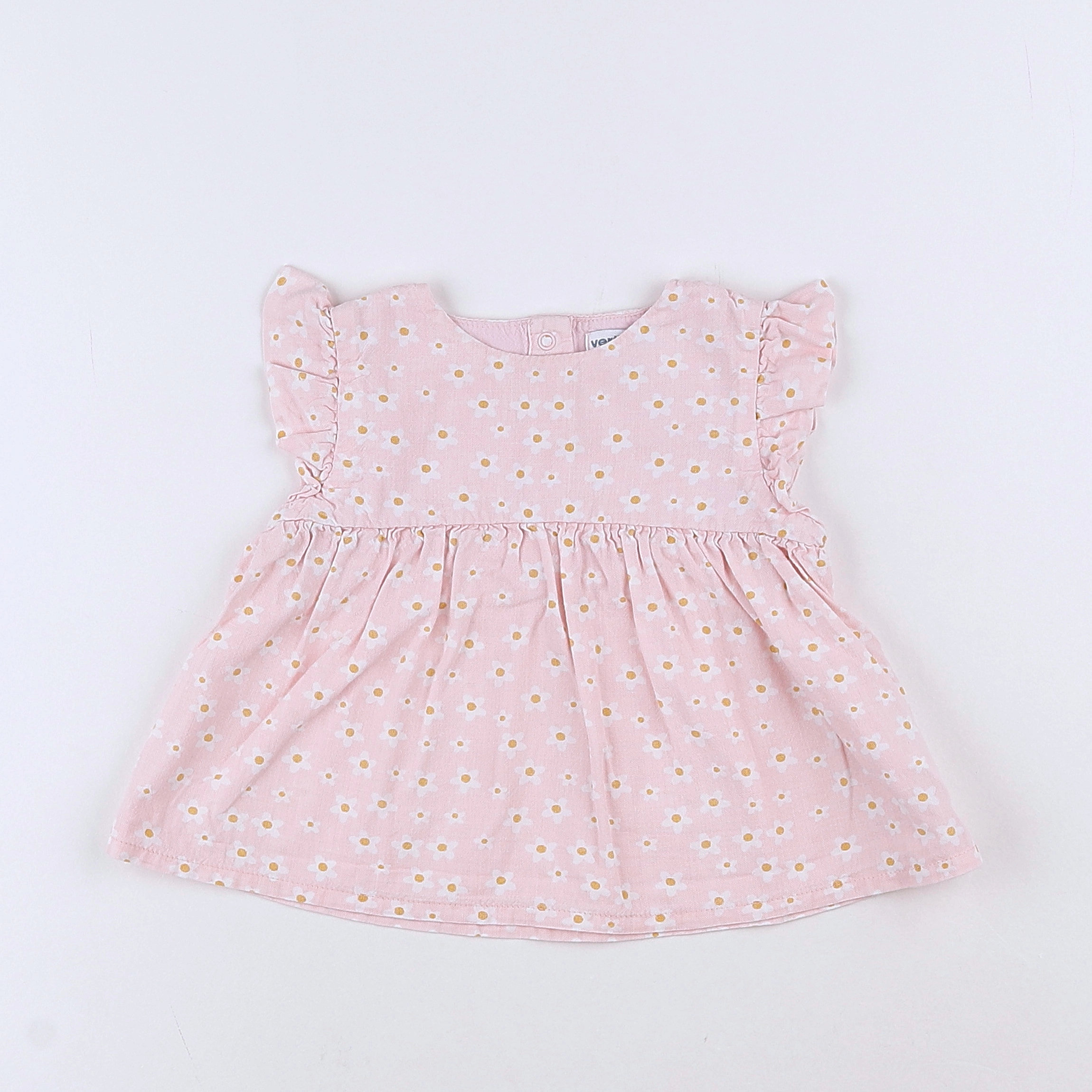 Vertbaudet - blouse rose - 12 mois