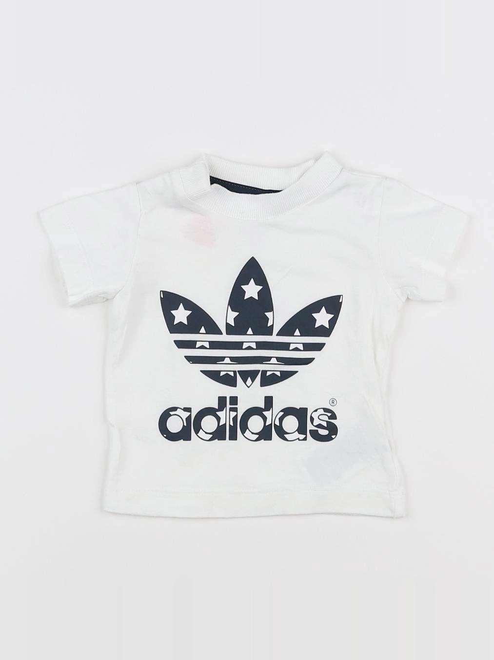 Adidas - tee-shirt blanc - 3 mois