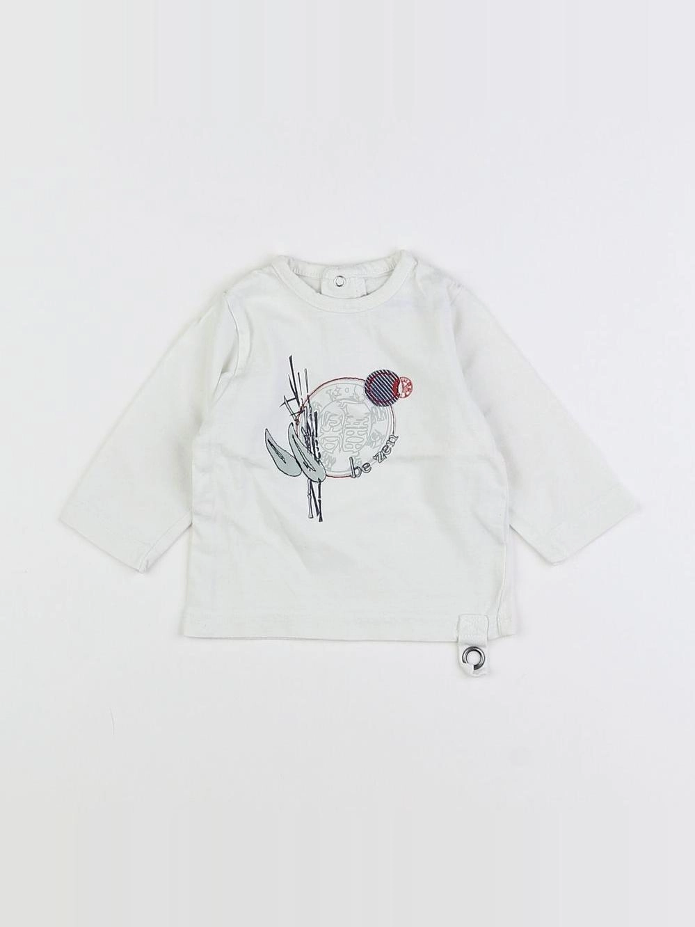 Tape à l'oeil - tee-shirt blanc - 3 mois
