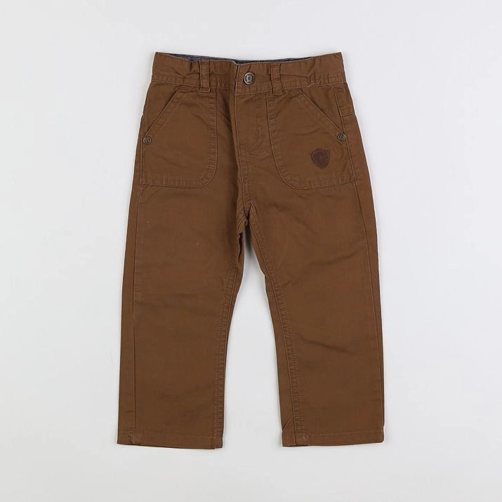 Tape à l'oeil - pantalon marron - 12 mois