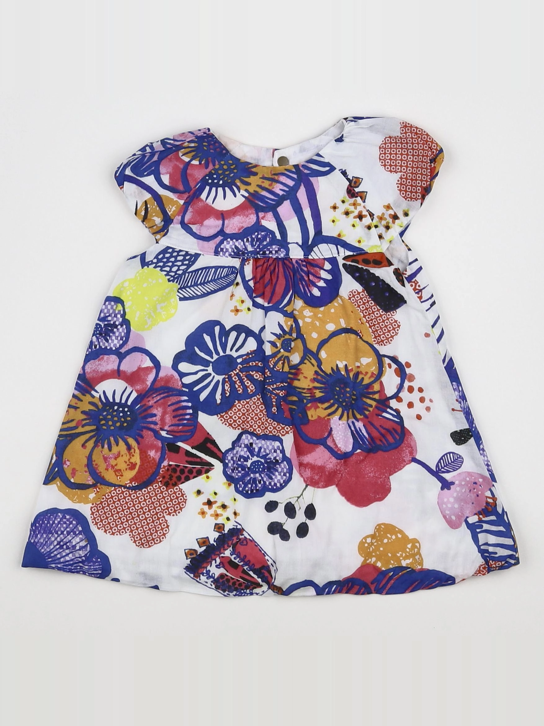 Catimini - robe multicolore - 6 mois