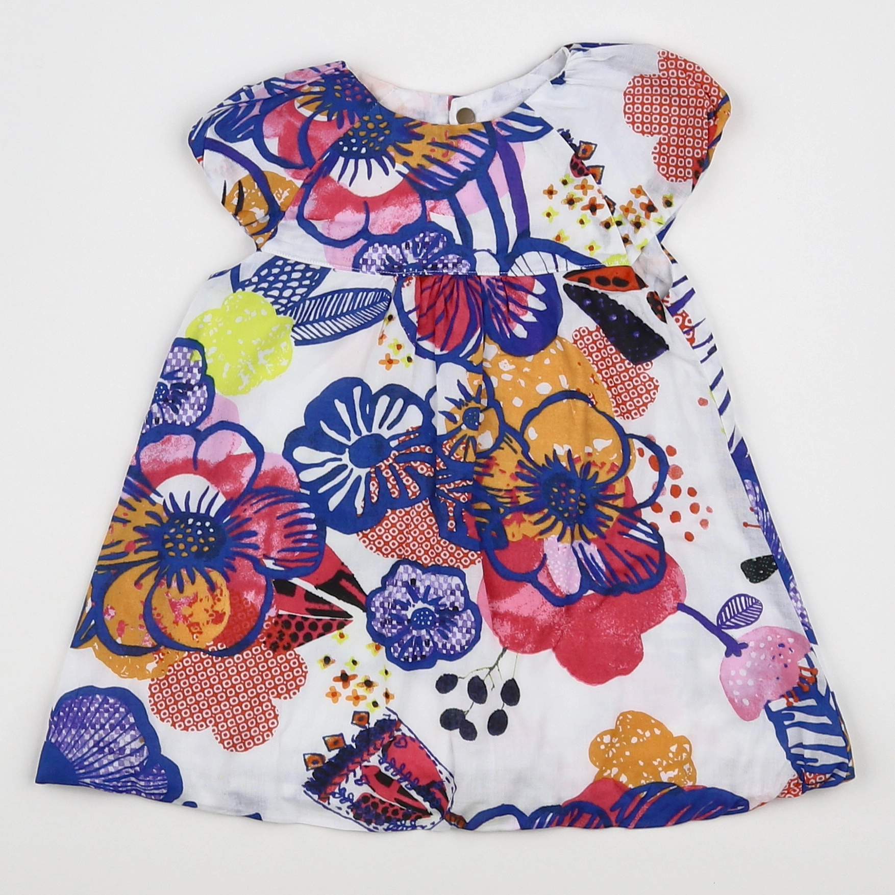 Catimini - robe multicolore - 6 mois