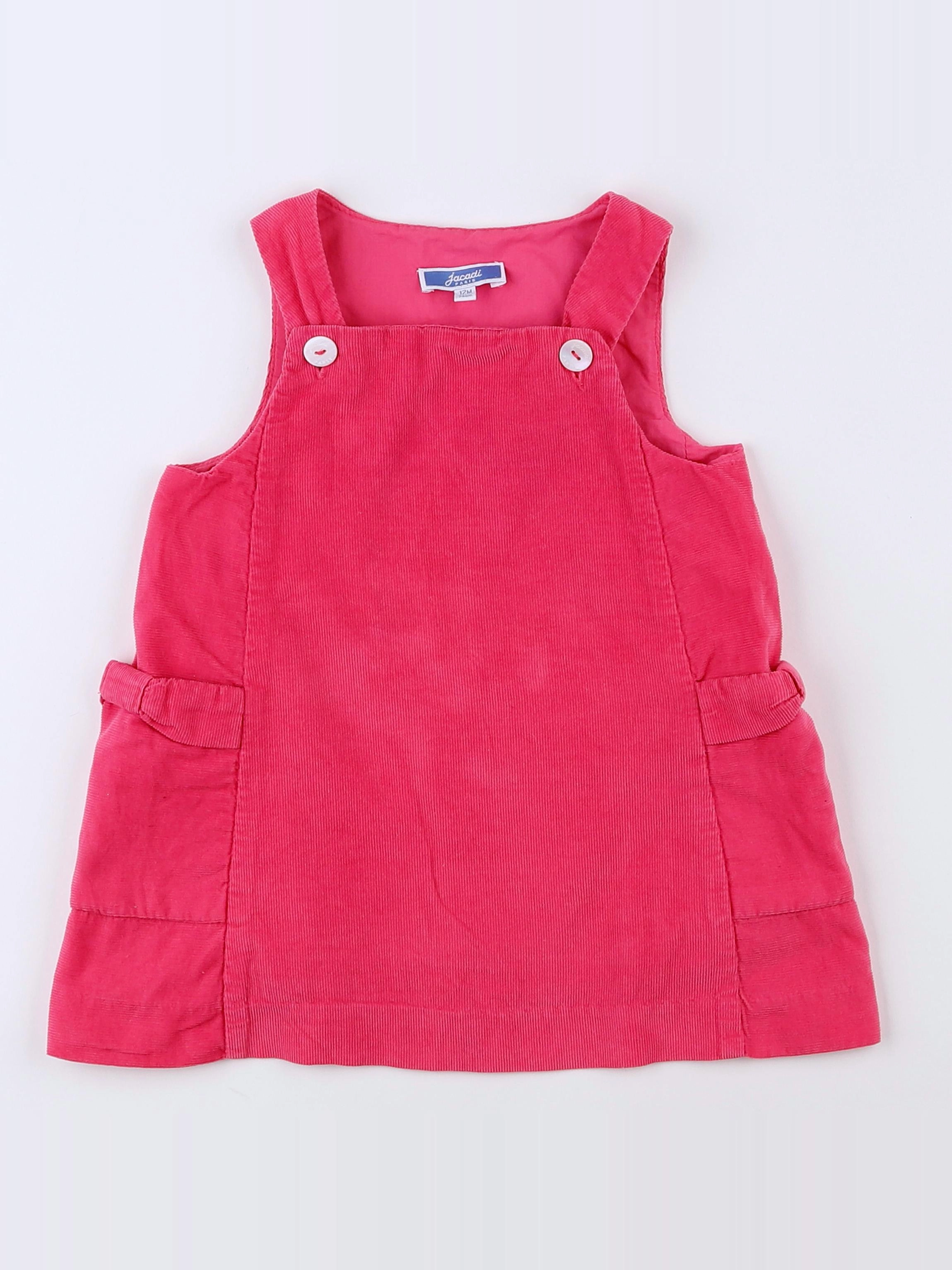 Jacadi - robe rose - 12 mois
