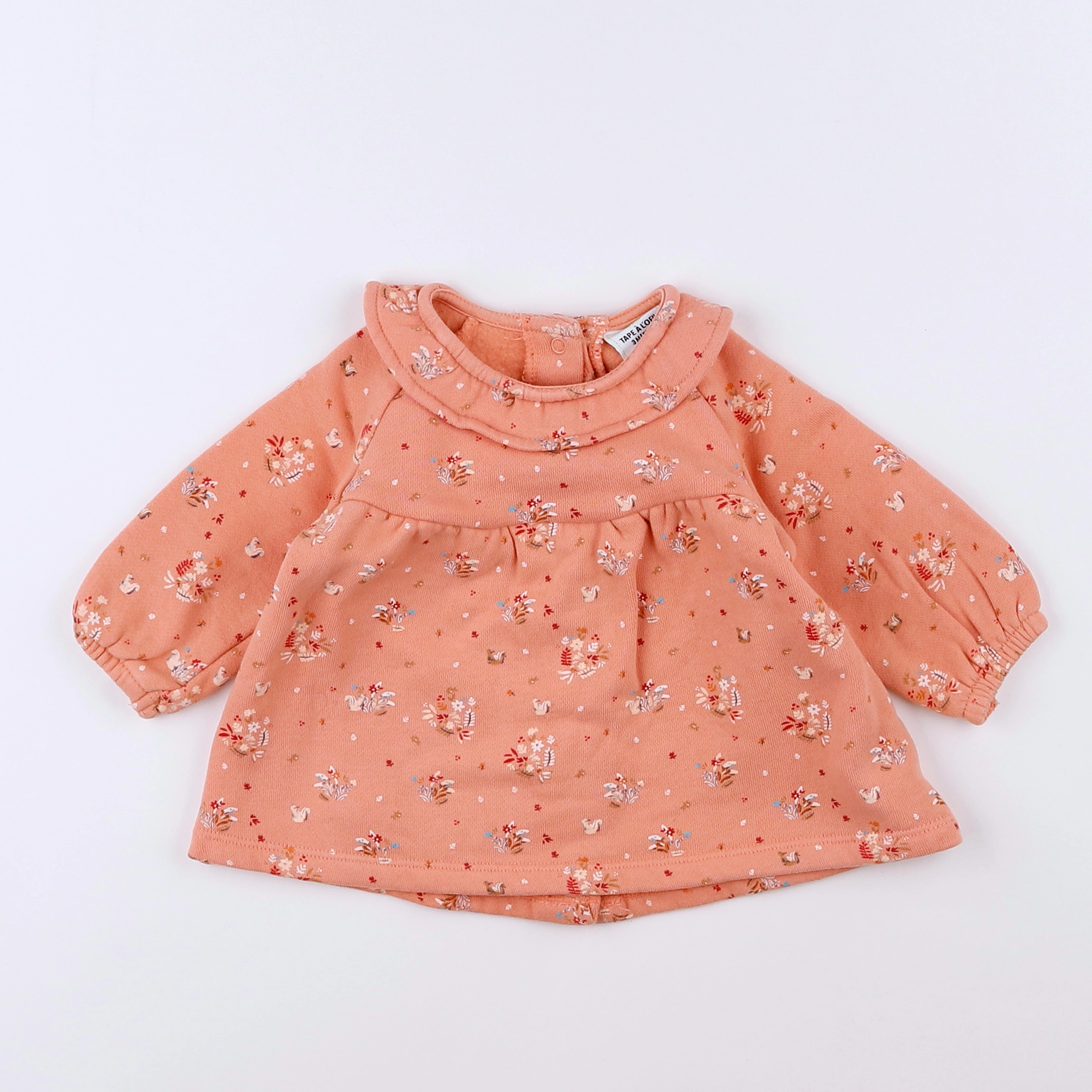 Tape à l'oeil - sweat rose - 3 mois