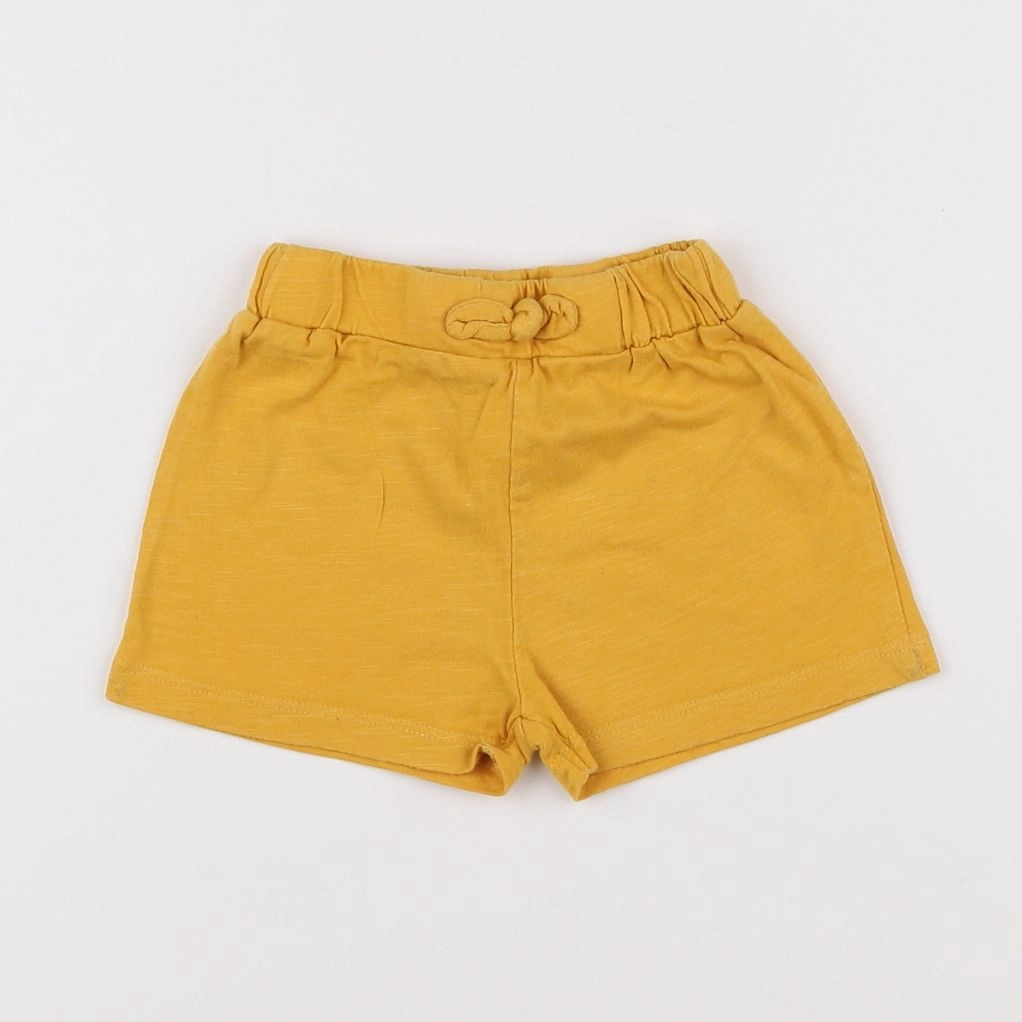 Vertbaudet - short jaune - 18 mois