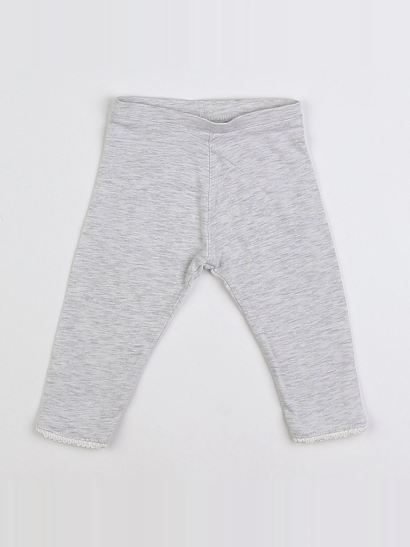Zara - legging gris - 3/6 mois