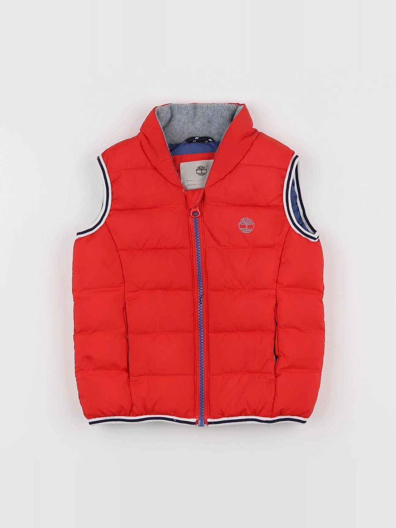 Timberland - doudoune rouge - 18 mois