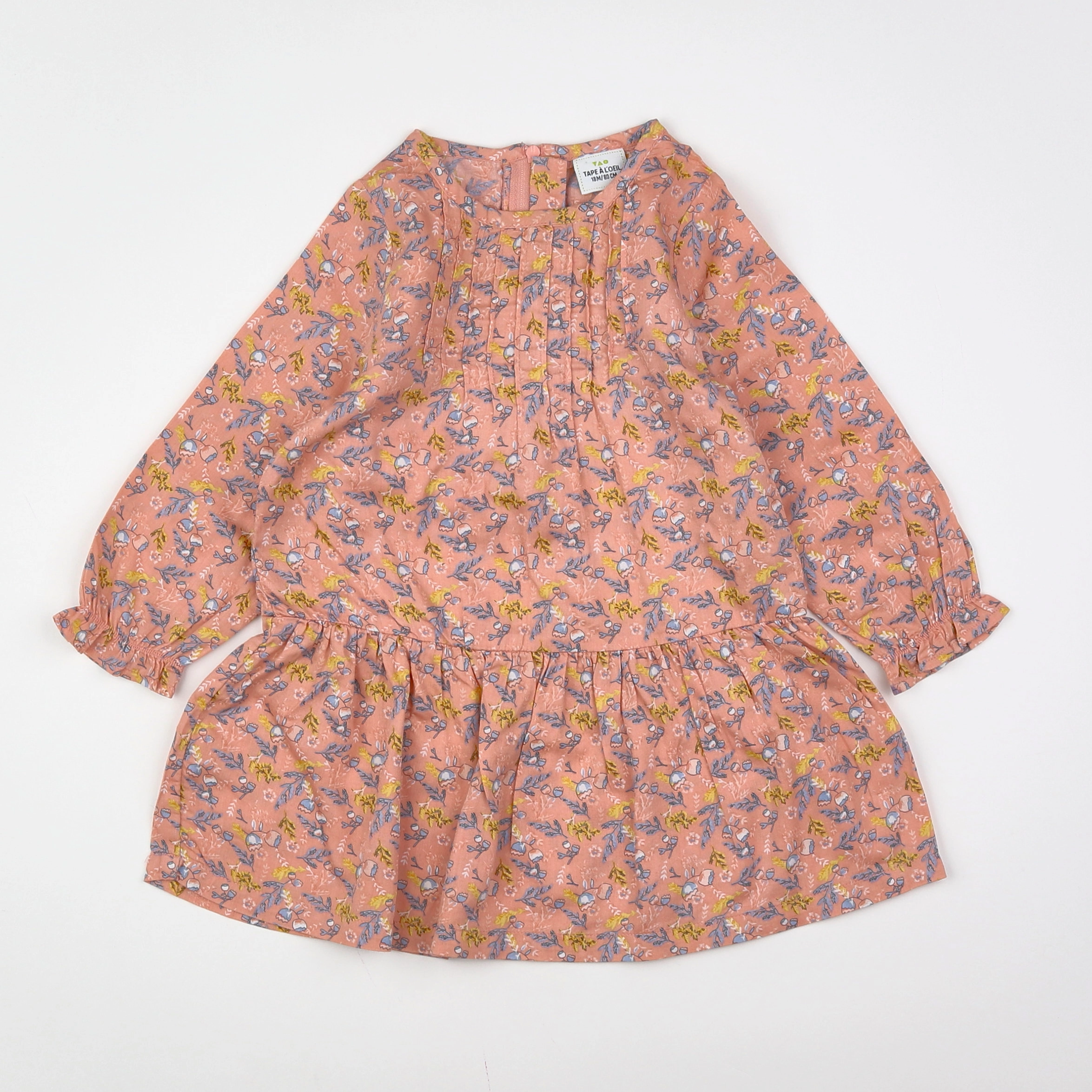 Tape à l'oeil - robe rose - 18 mois