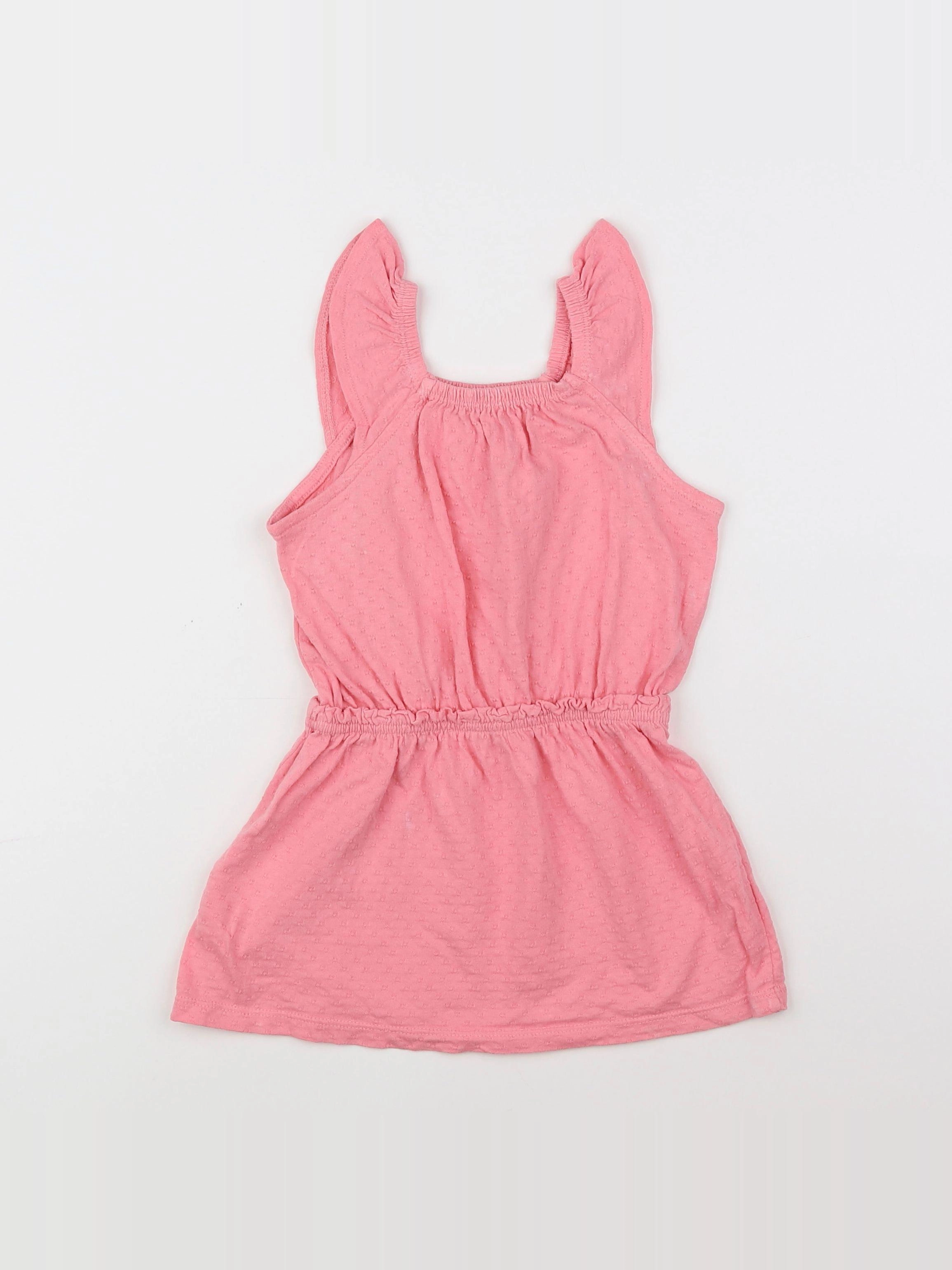 Tape à l'oeil - robe rose - 2 ans