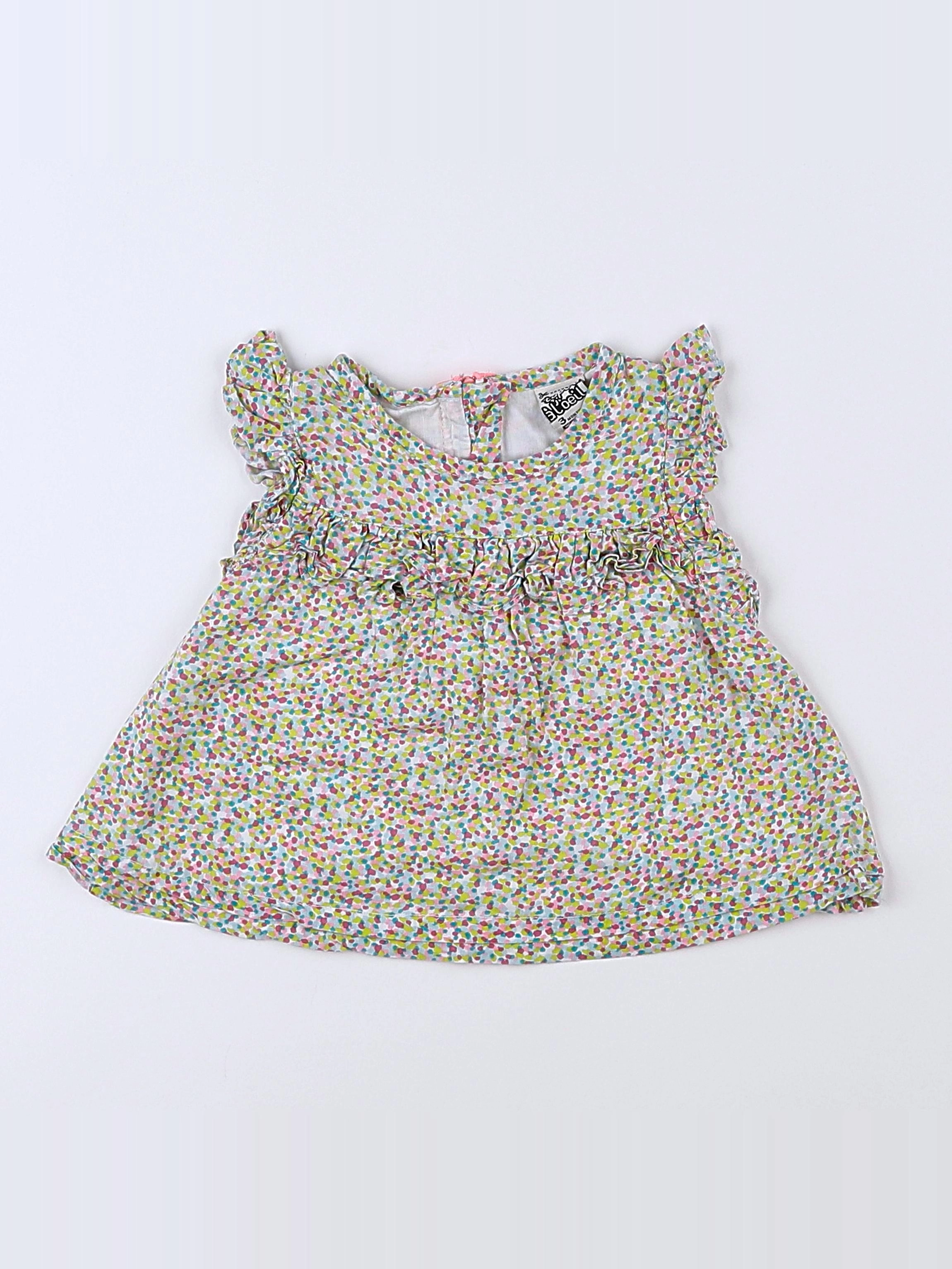 Tape à l'oeil - blouse multicolore - 3 mois