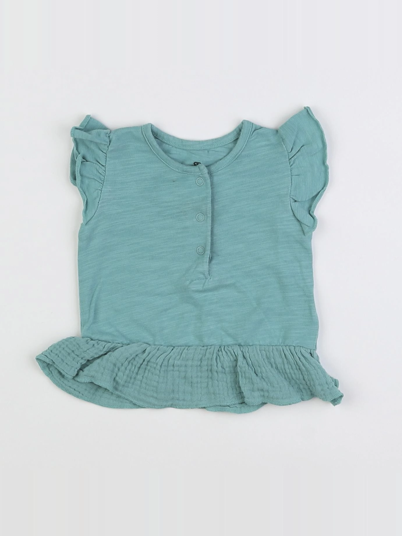 La Redoute - tee-shirt vert - 3 mois