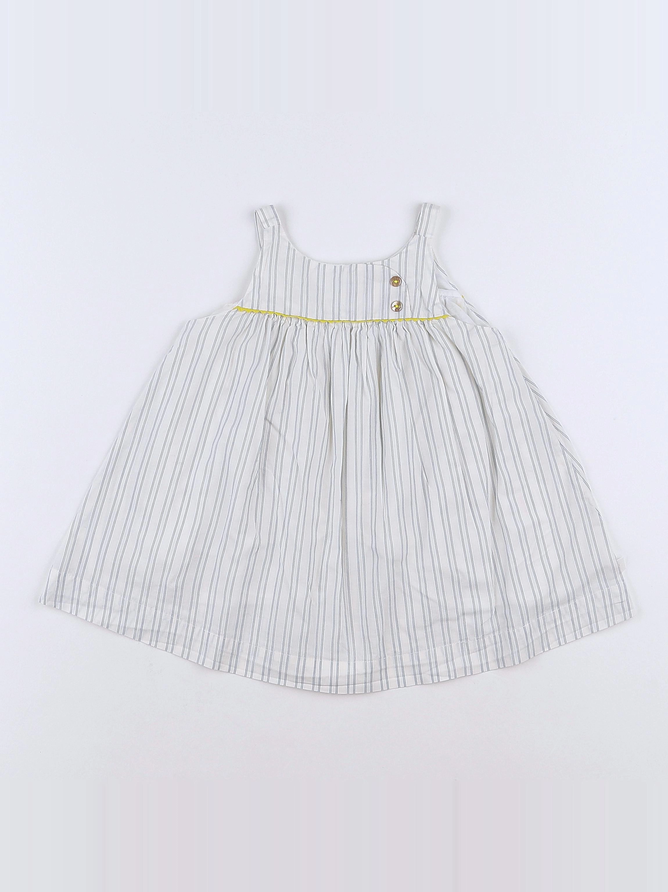 Les Enfantines - robe beige - 12 mois