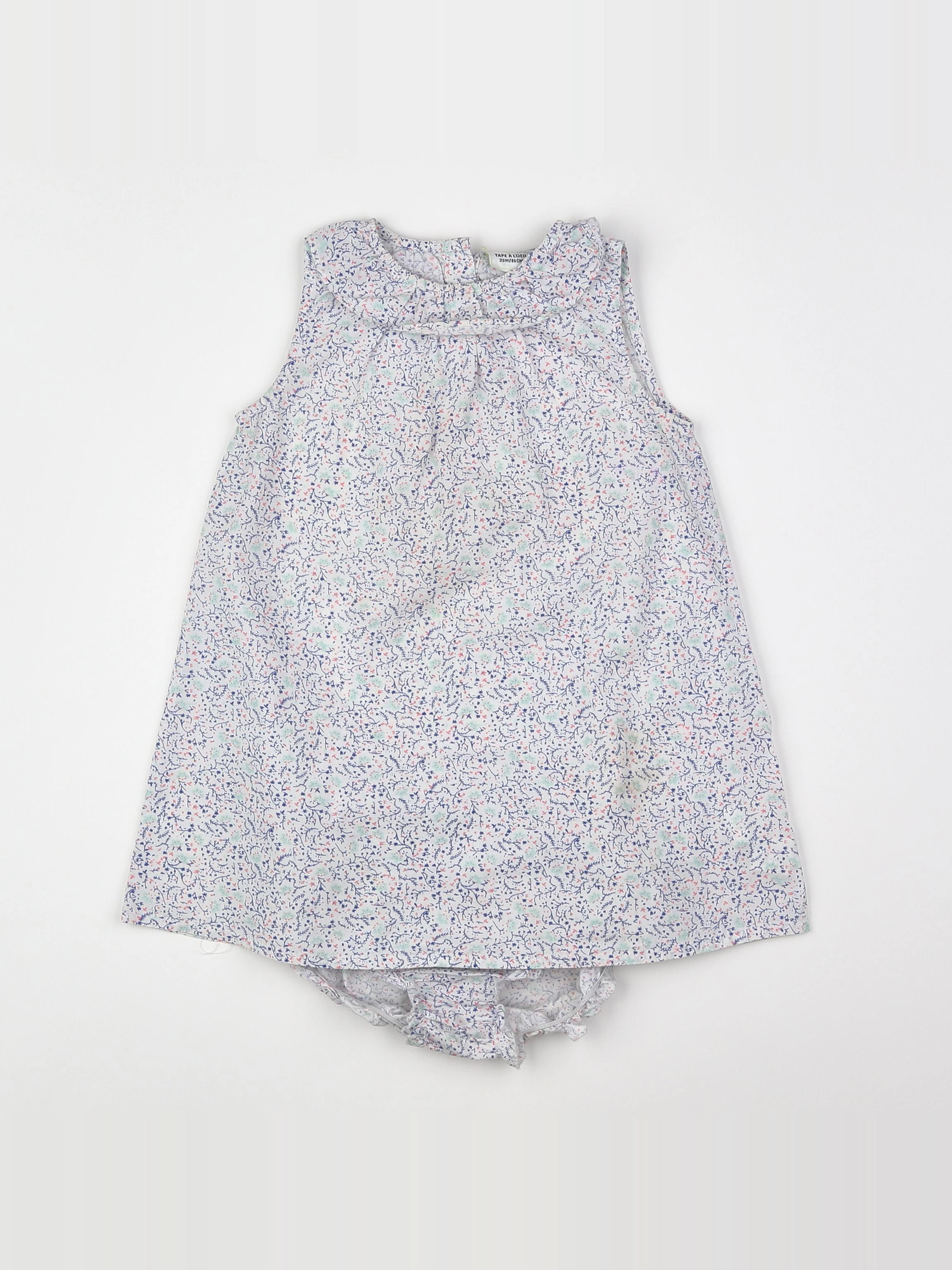 Tape à l'oeil - robe bleu - 2 ans