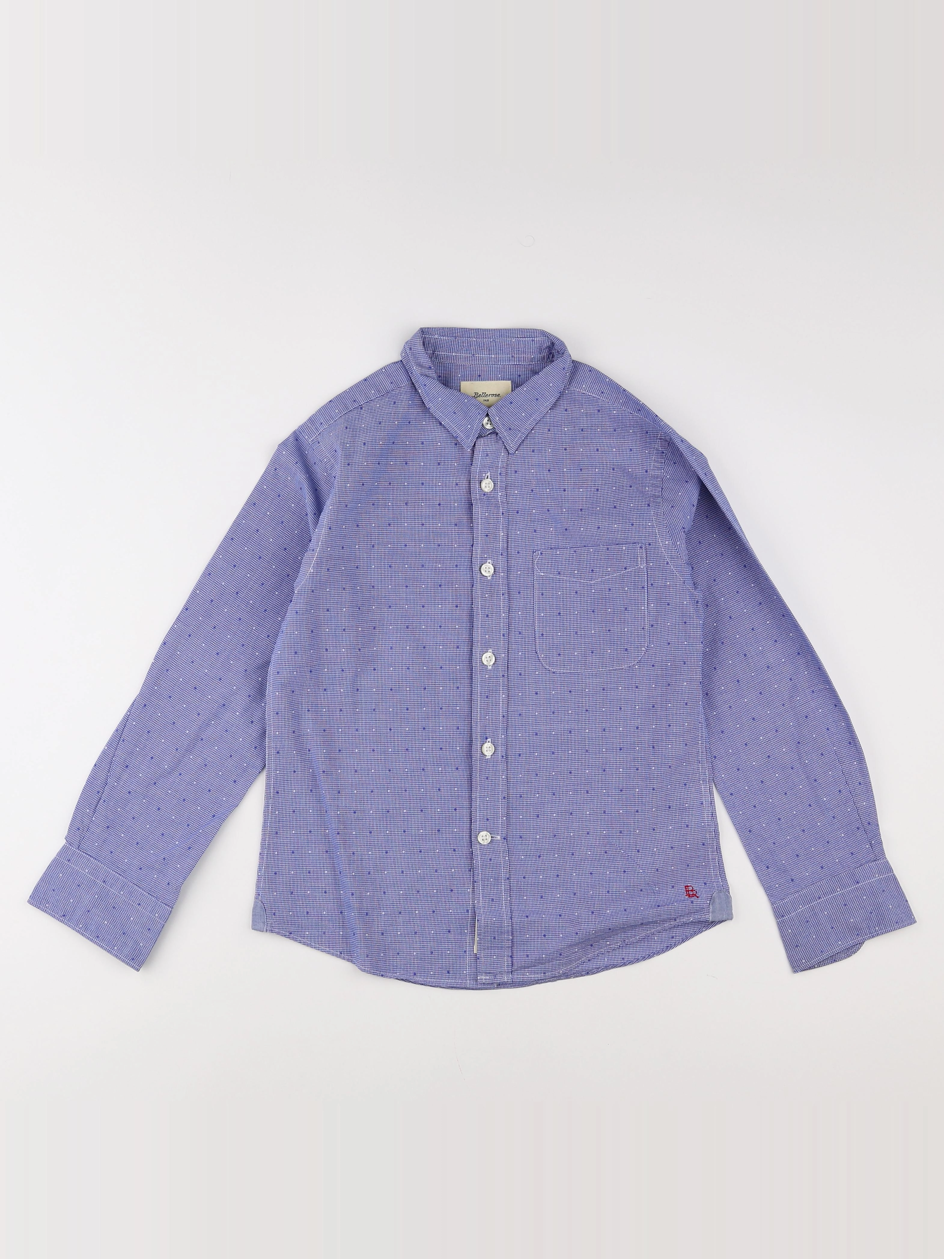 Bellerose - chemise bleu - 8 ans