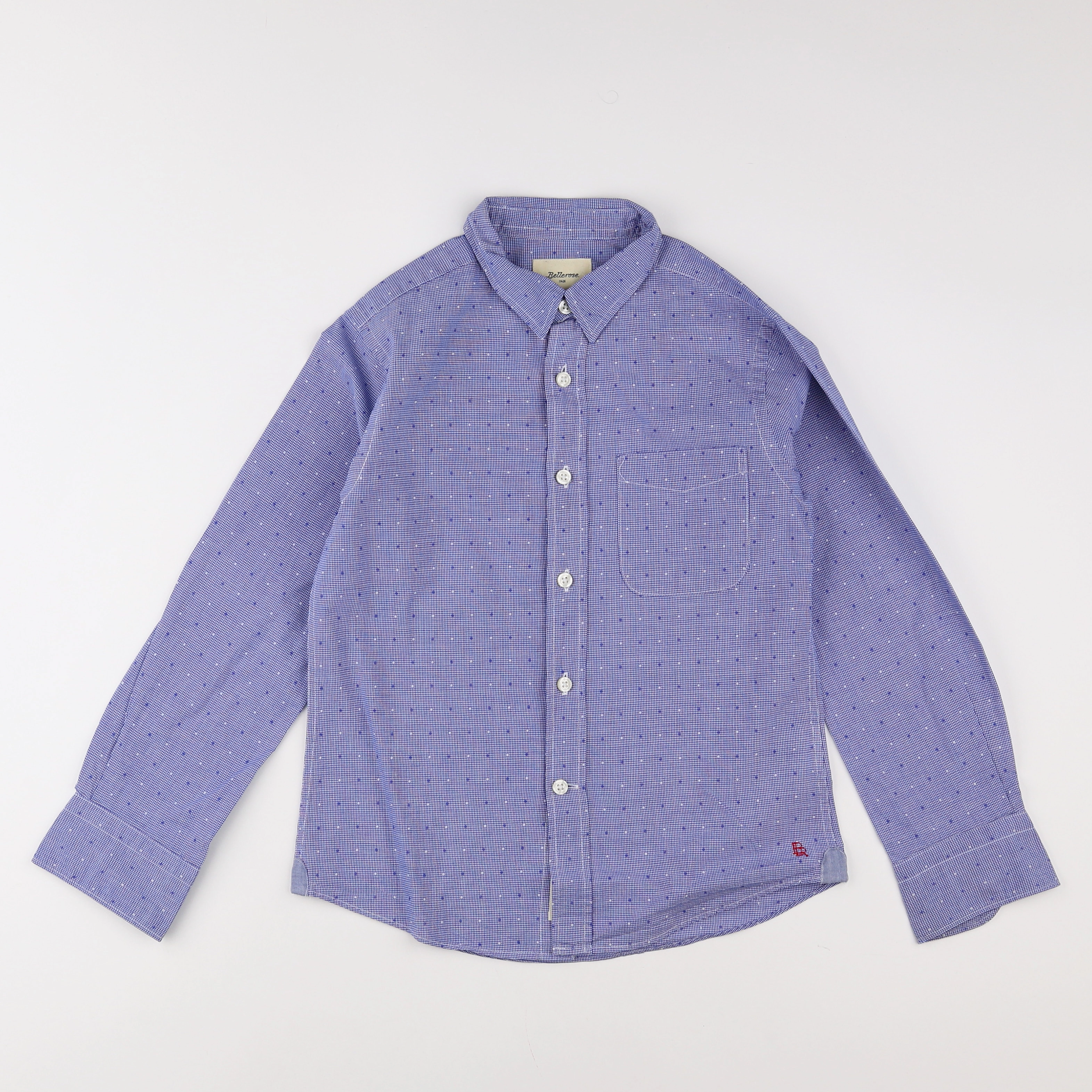 Bellerose - chemise bleu - 8 ans