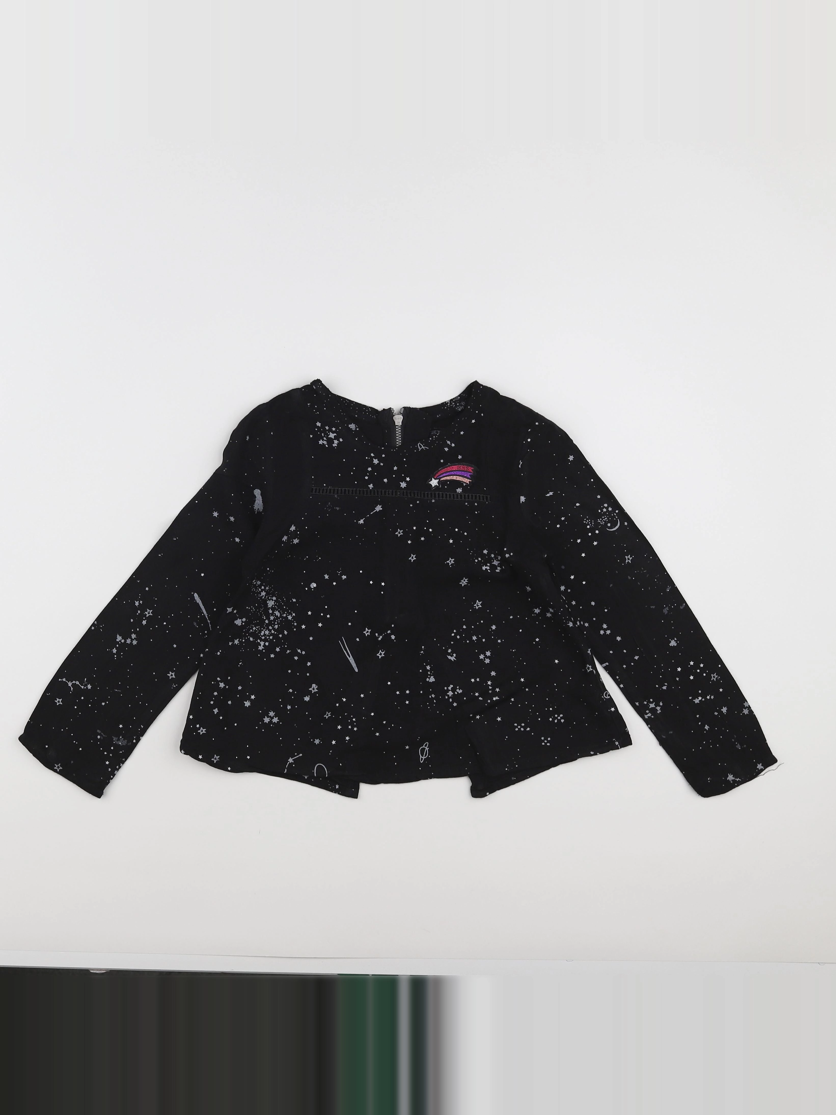 IKKS - blouse noir, gris - 6 ans