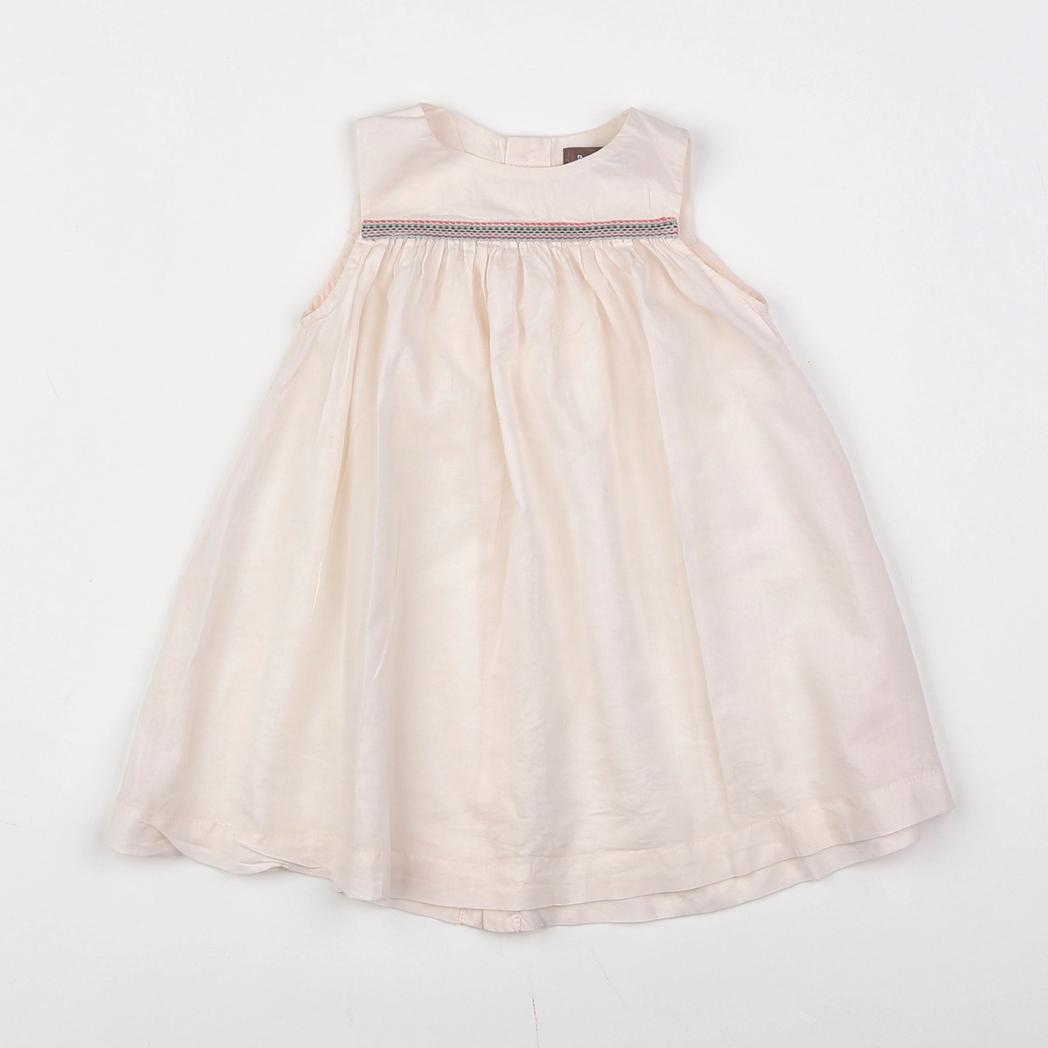 Boutchou - robe beige - 6 mois