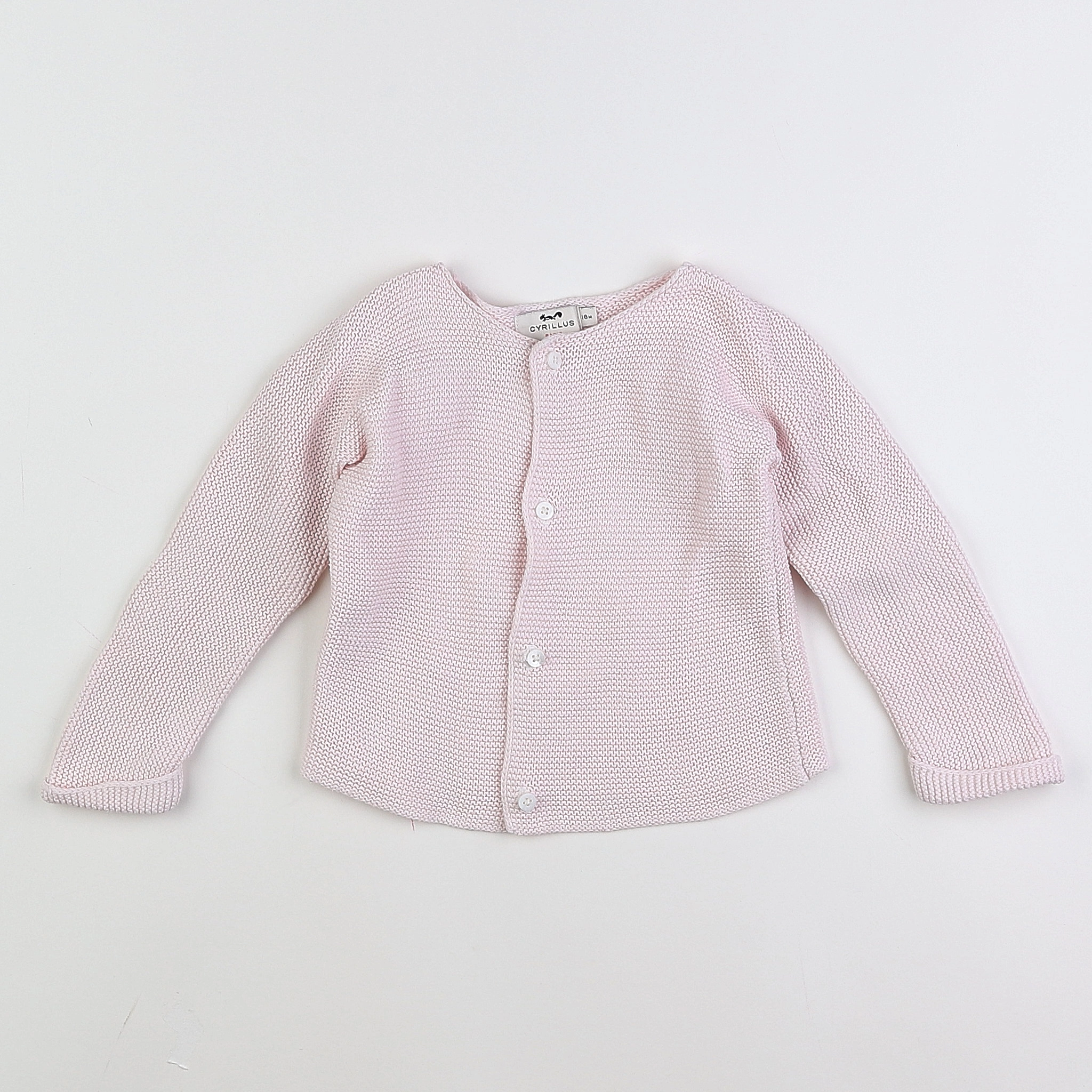 Cyrillus - gilet rose - 18 mois