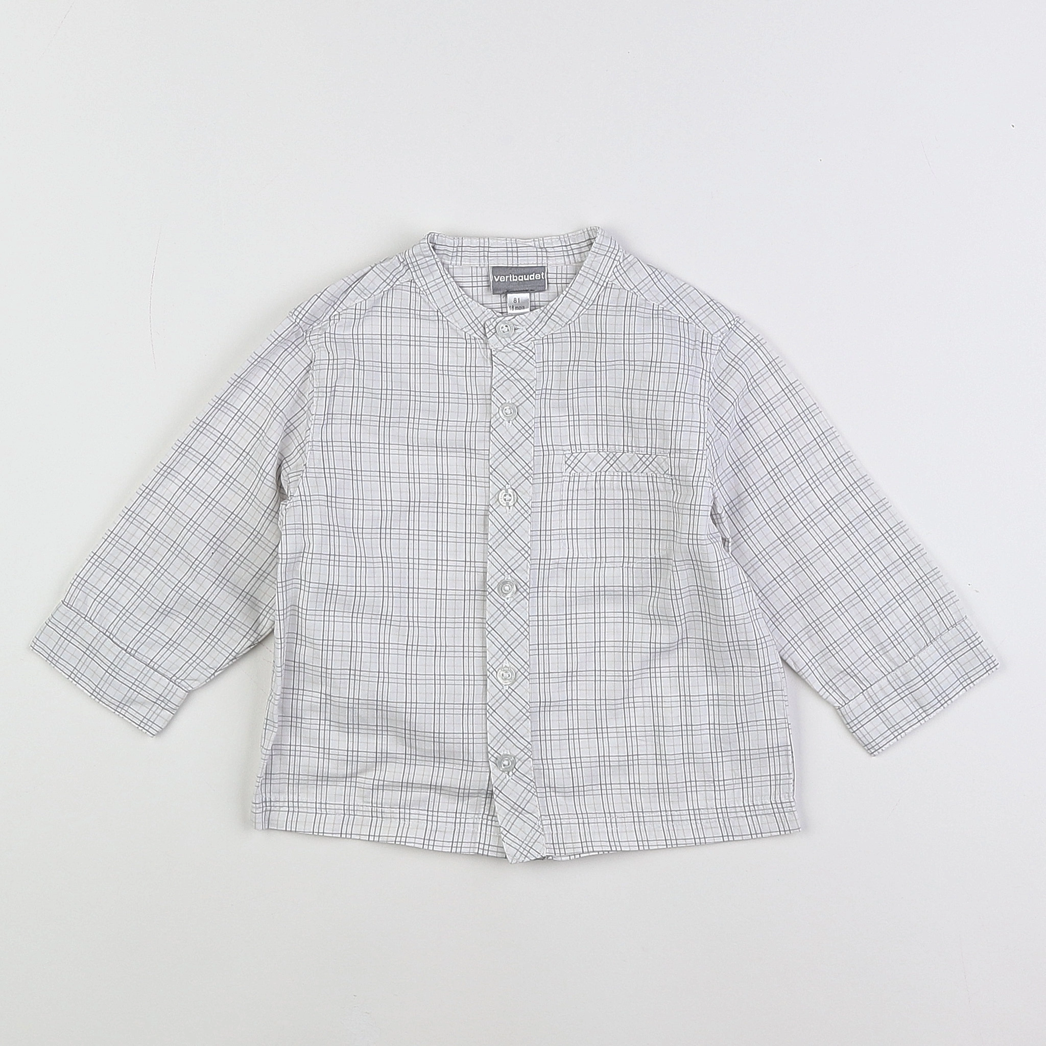 Vertbaudet - chemise blanc - 18 mois