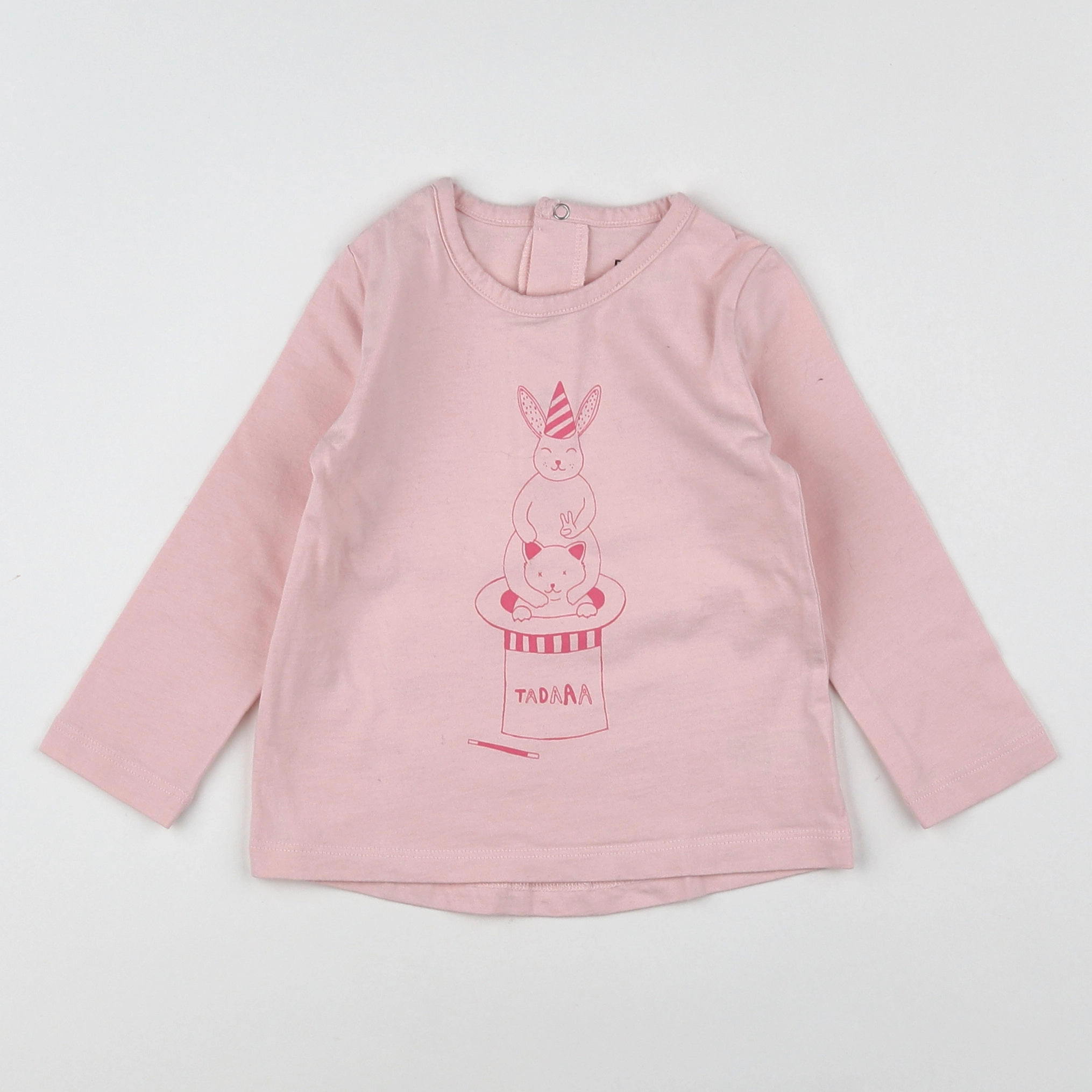 La Redoute - tee-shirt rose - 18 mois