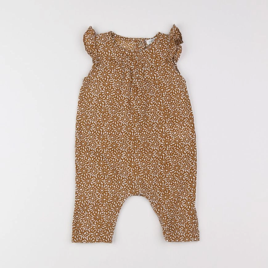 Vertbaudet - combinaison marron - 3 mois