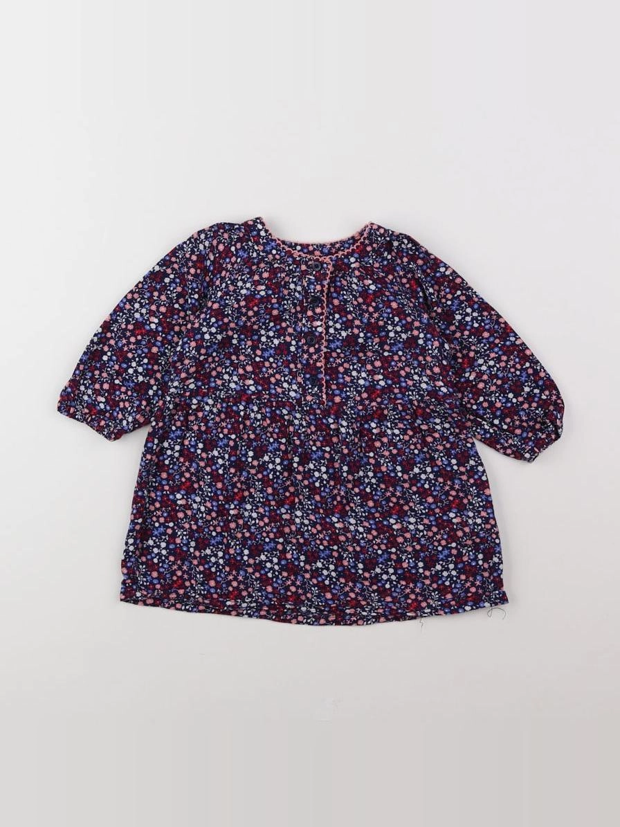 Cadet Rousselle - robe rose - 12 mois