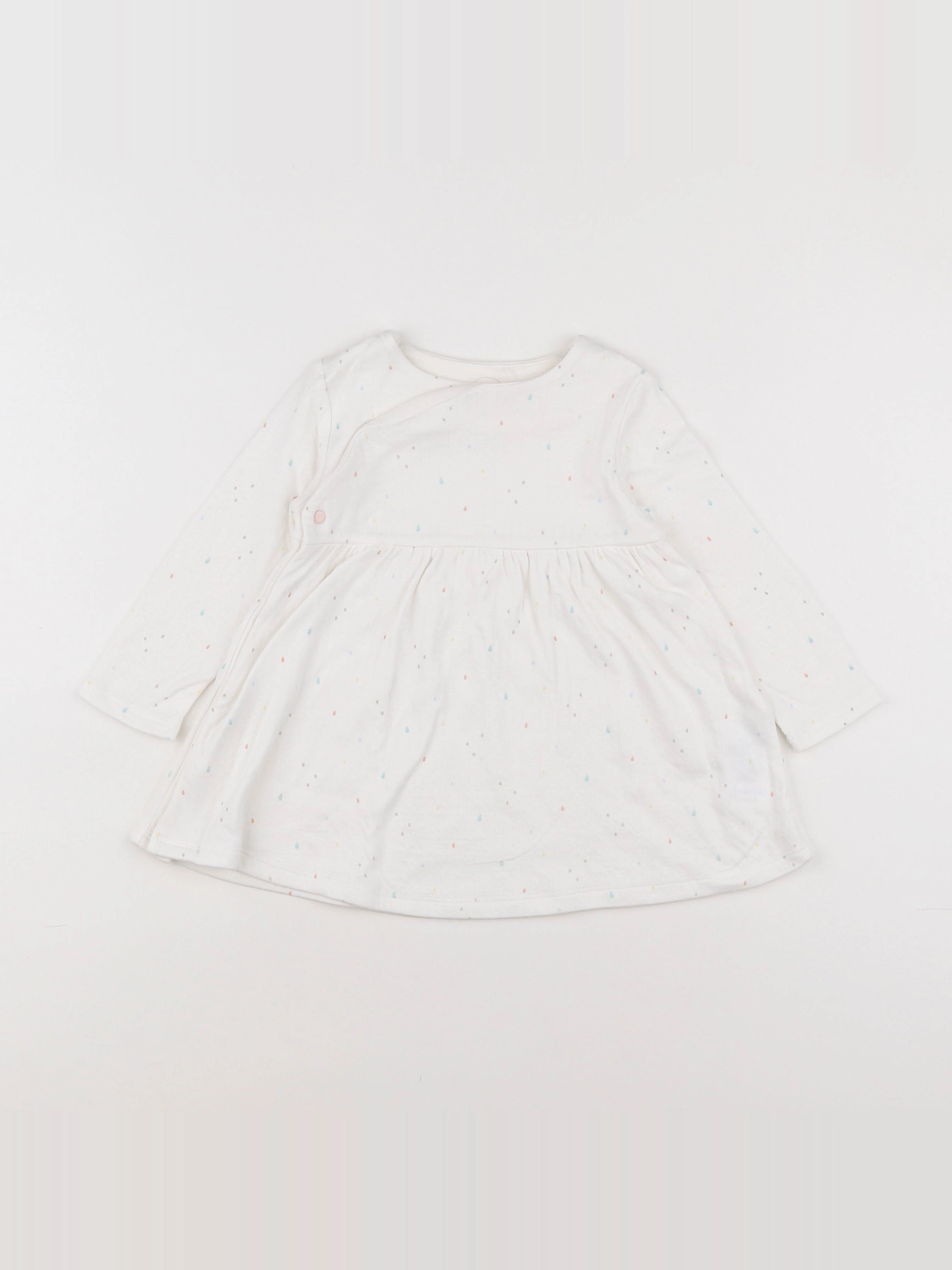 Absorba - robe blanc - 18 mois
