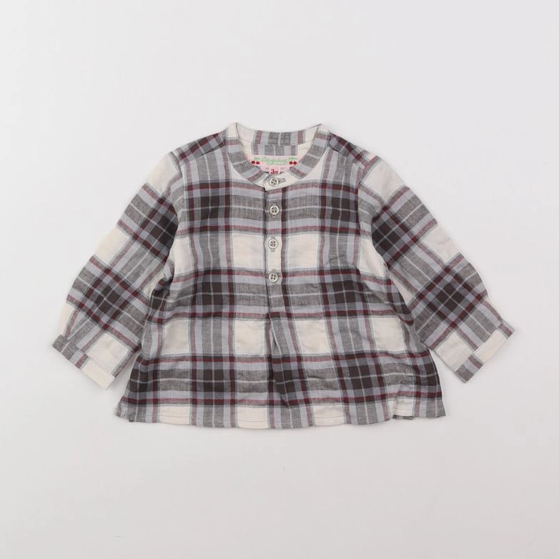 Bonpoint - chemise multicolore - 3 mois