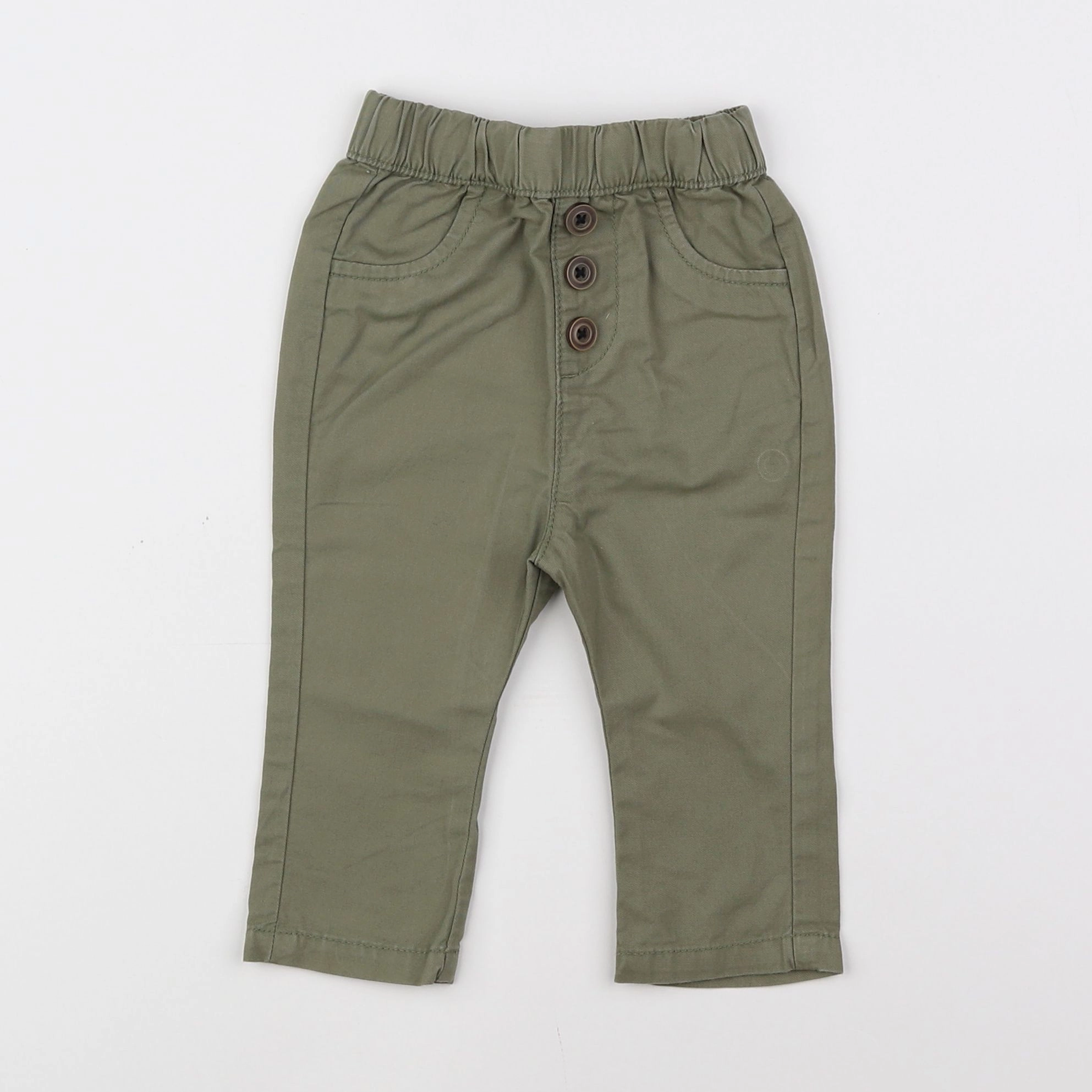 Tape à l'oeil - jegging vert - 6 mois