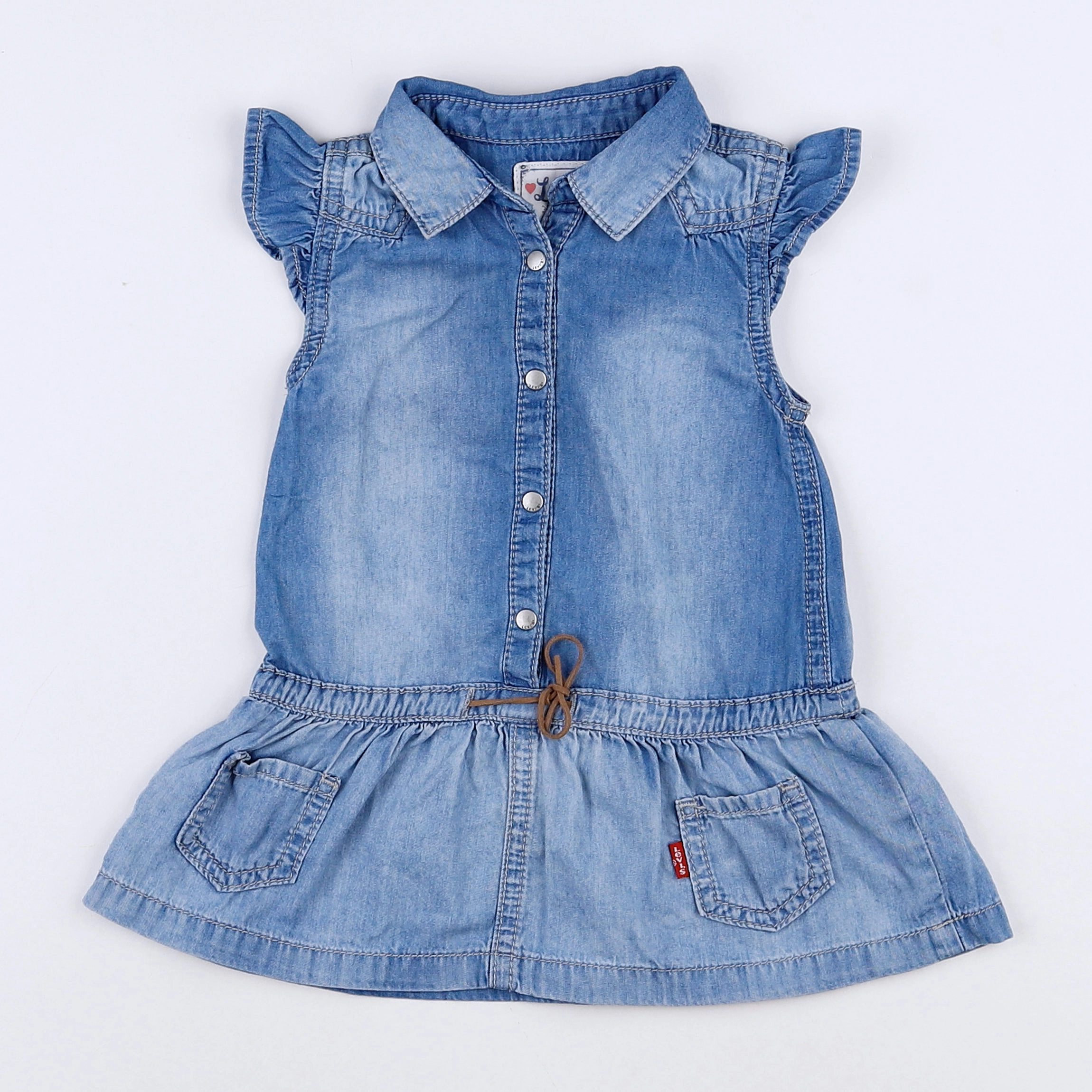 Levi's - robe bleu - 6 mois