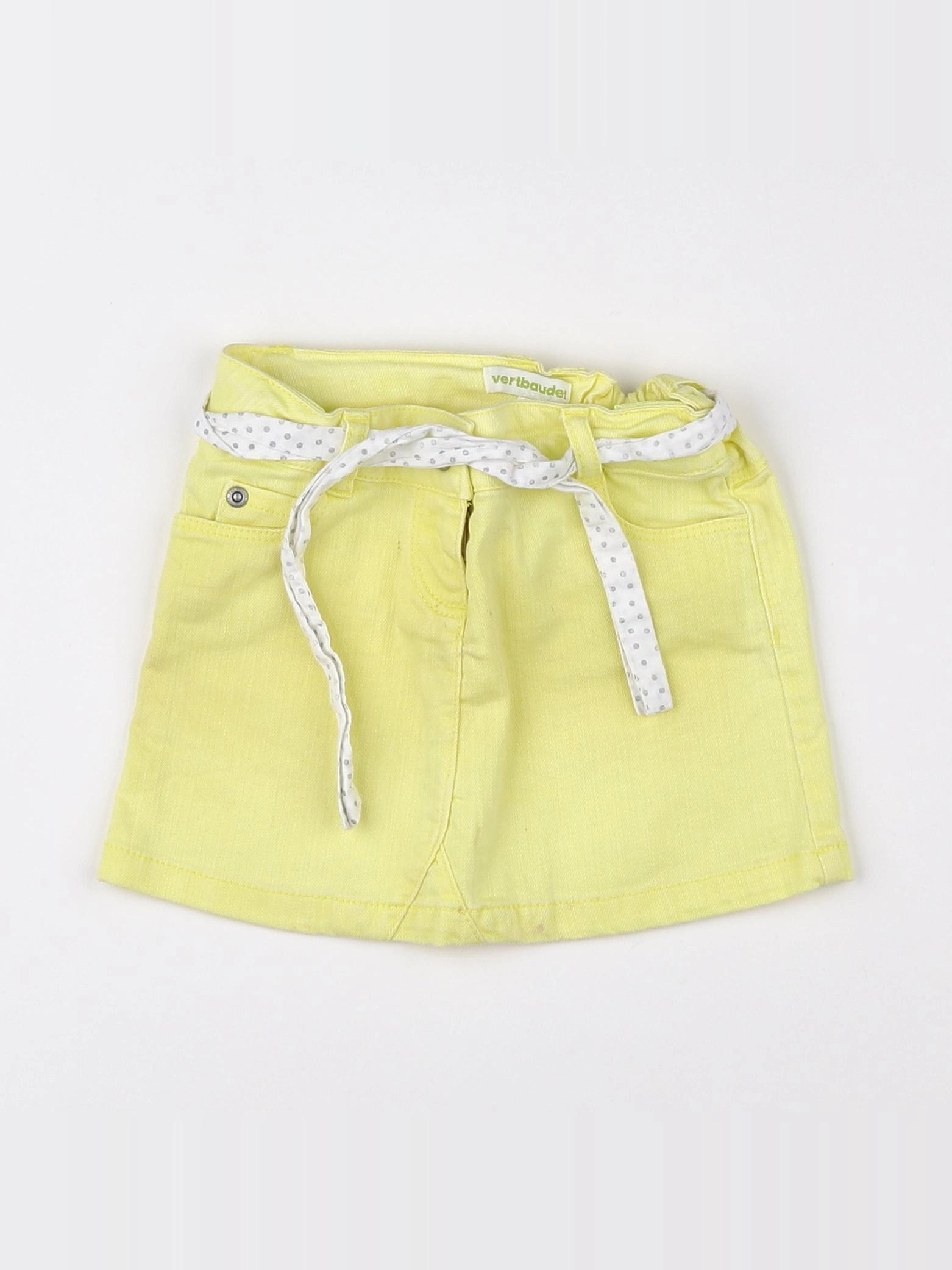 Vertbaudet - jupe jaune - 3 ans