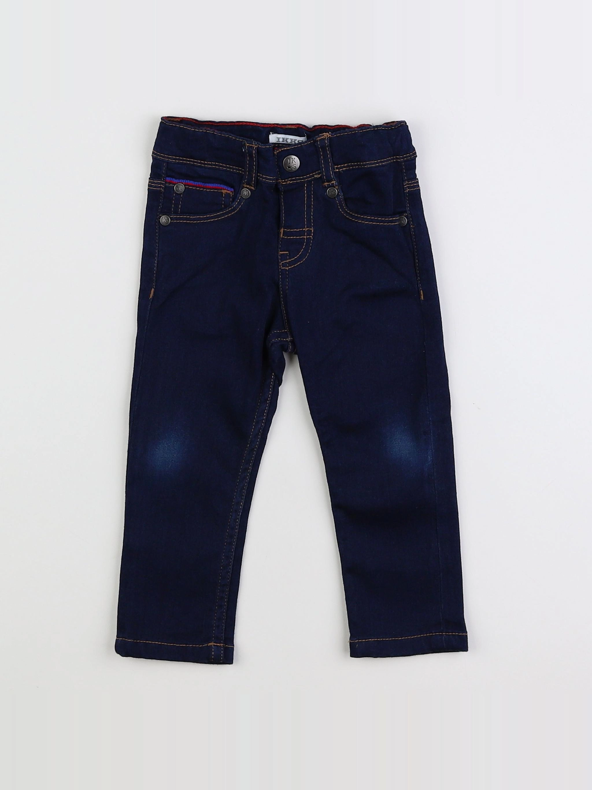 IKKS - jean bleu - 12 mois
