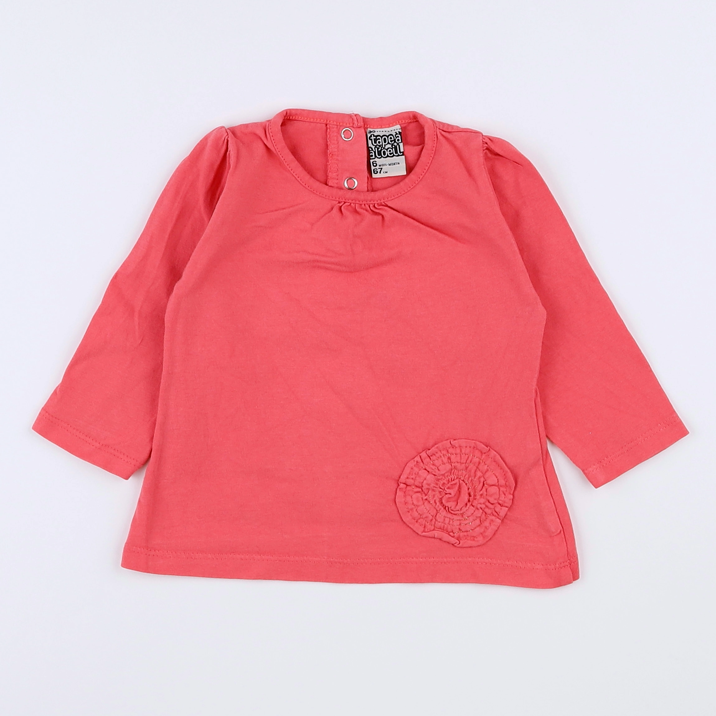 Tape à l'oeil - robe rose - 6 mois