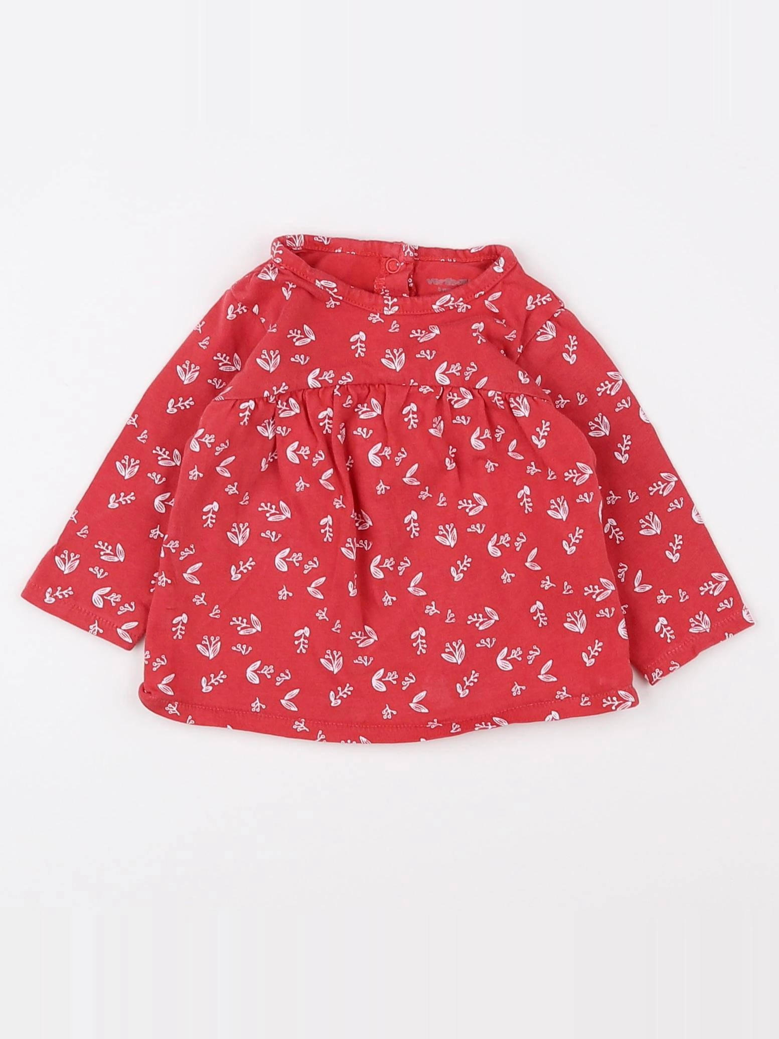 Vertbaudet - tee-shirt rose - 3 mois