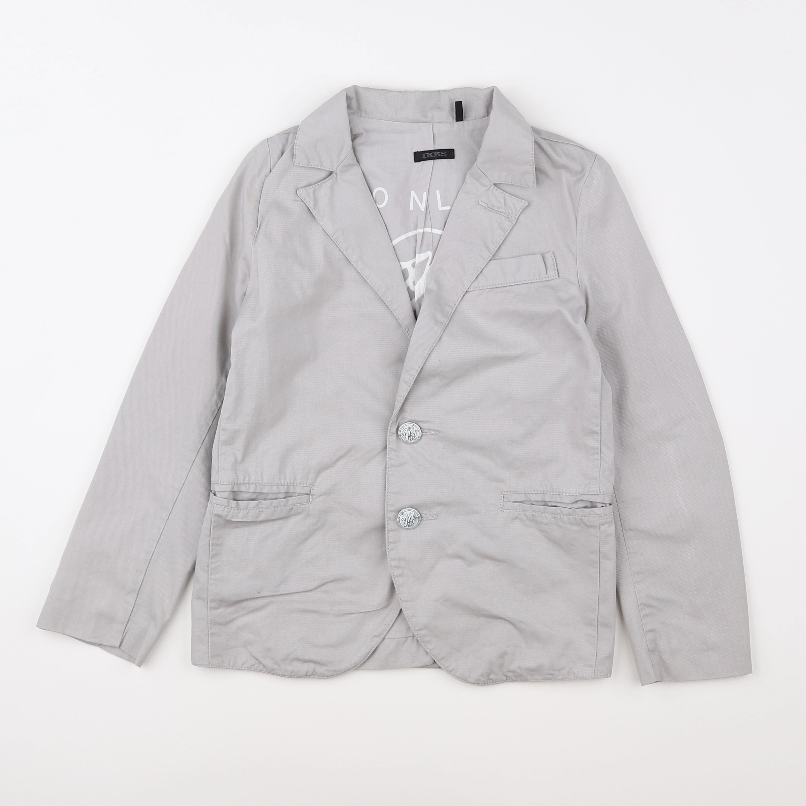 IKKS - veste gris - 6 ans