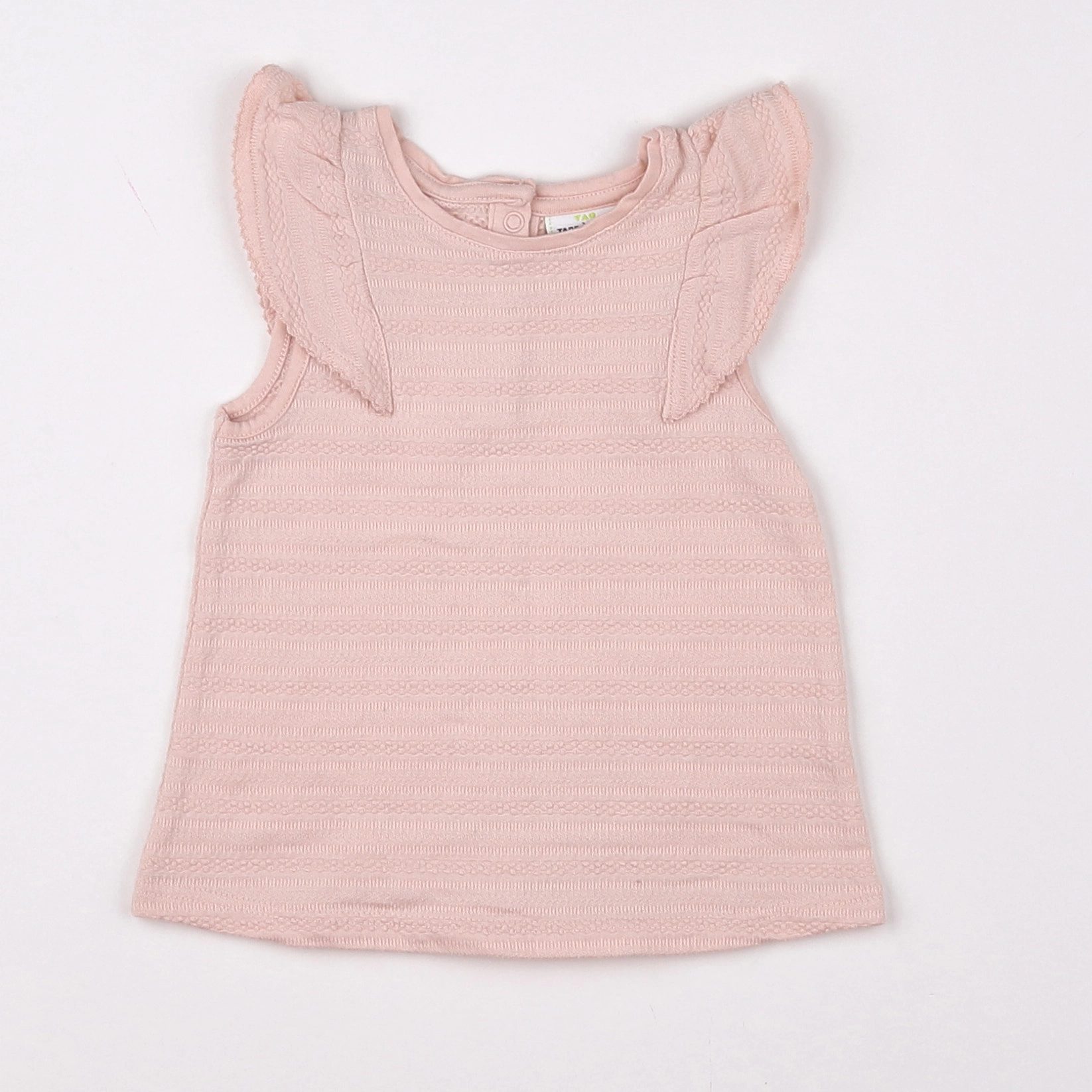 Tape à l'oeil - tee-shirt rose - 6 mois