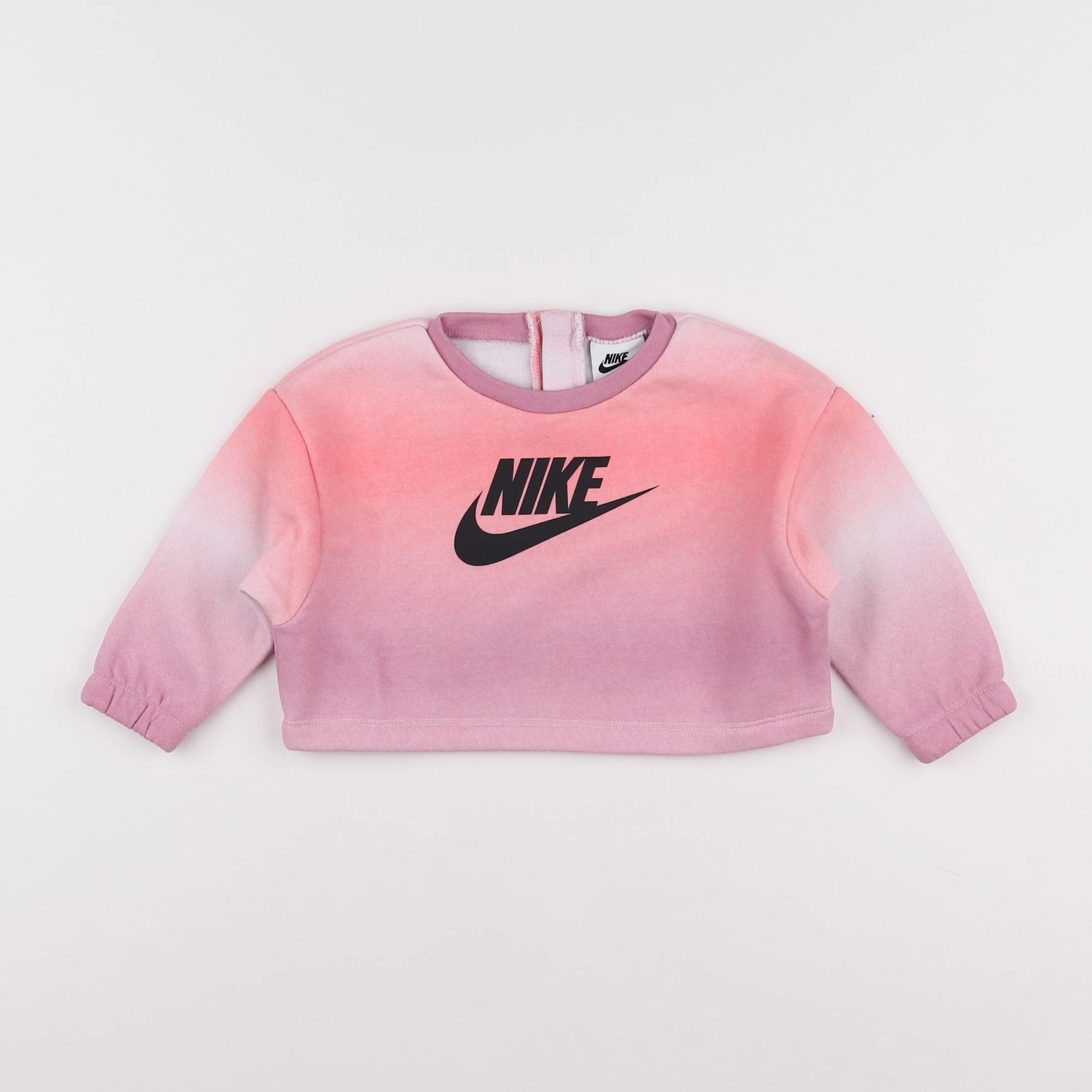 Nike - sweat rose - 12 mois