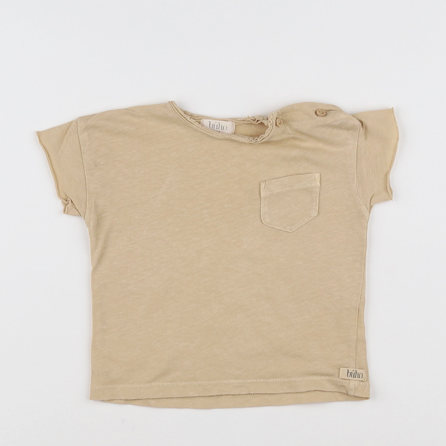 Buho - tee-shirt beige - 6 mois