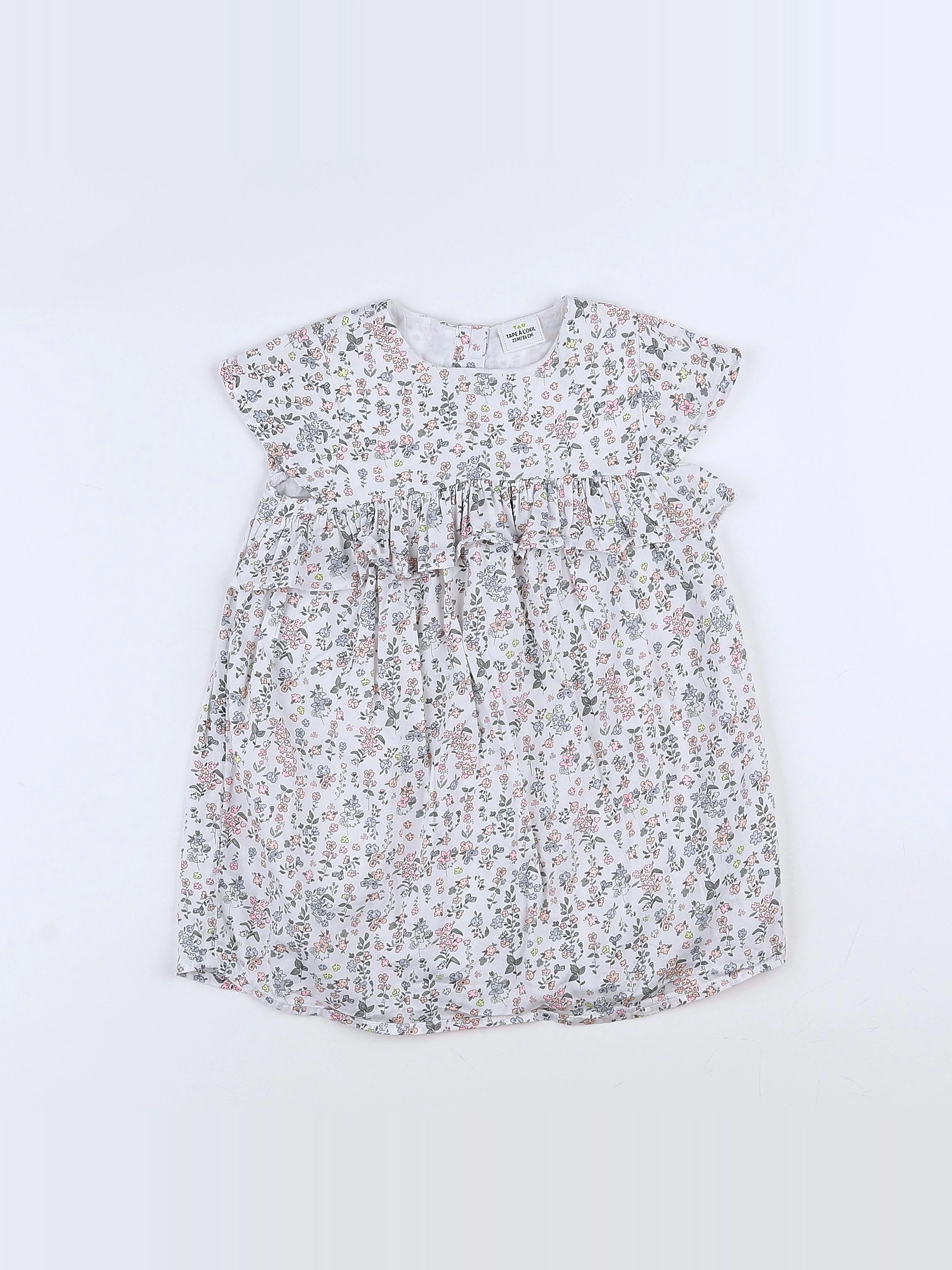 Tape à l'oeil - robe multicolore - 2 ans