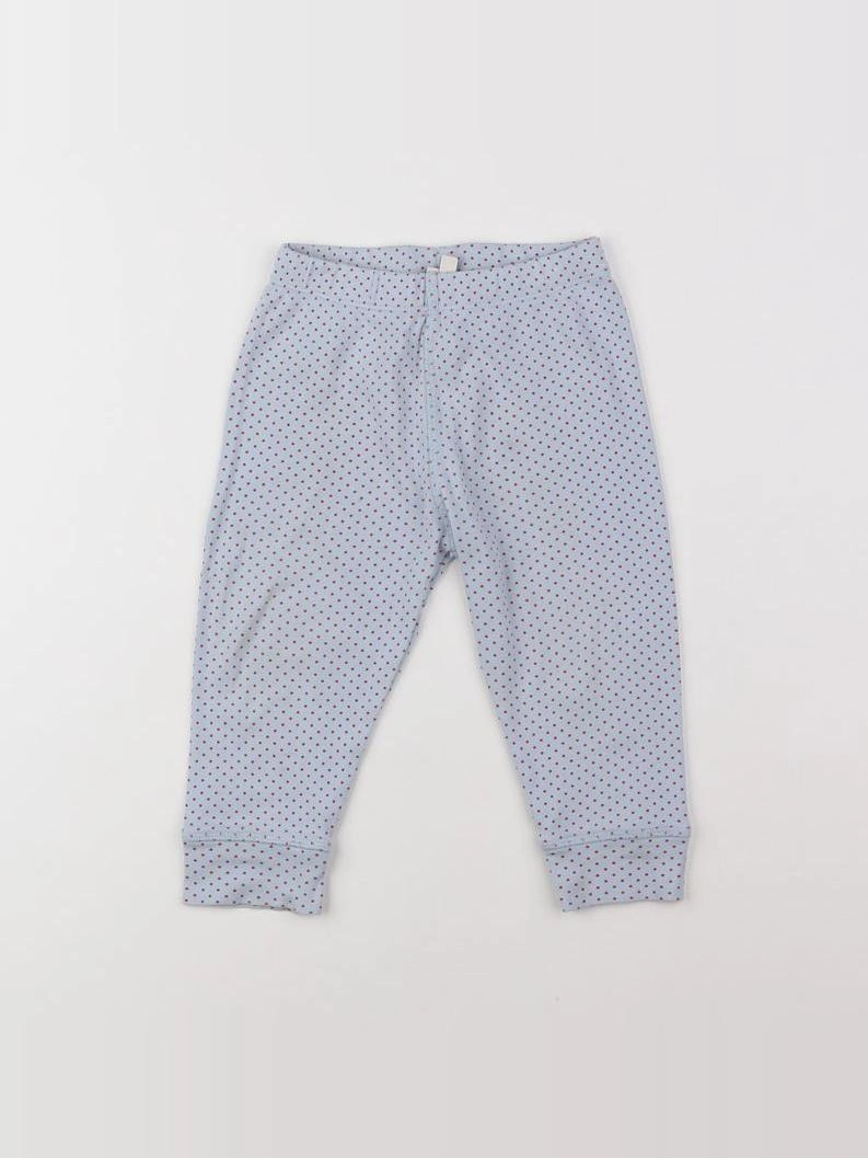Bonton - pyjama coton bleu - 18 mois